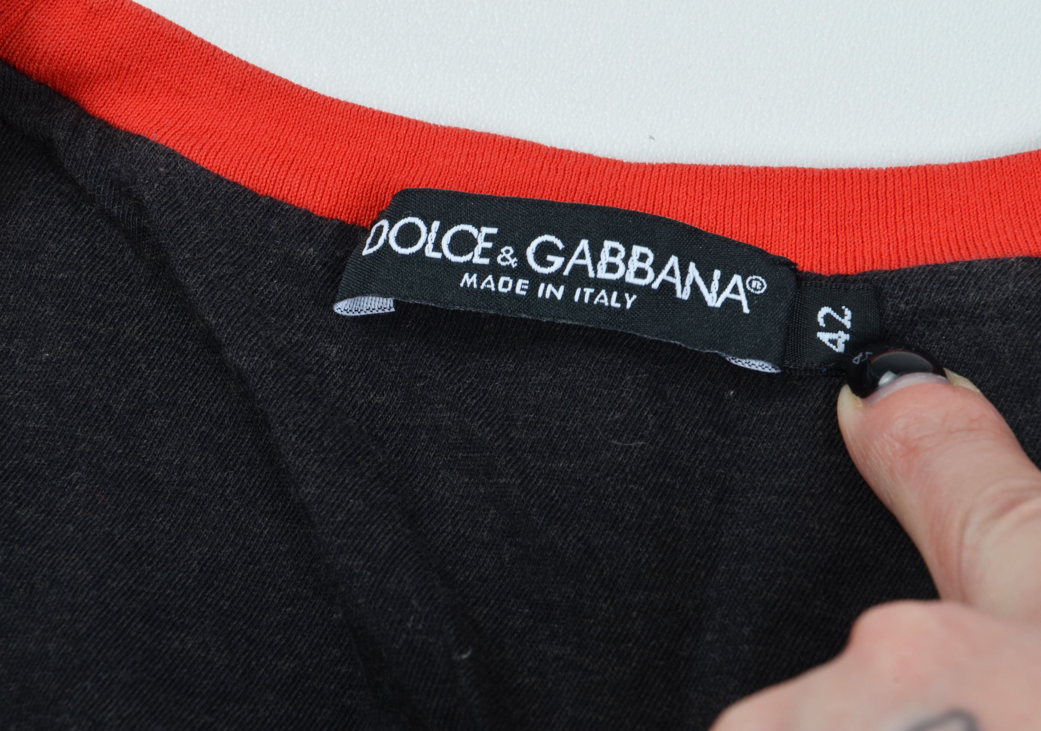 Dolce & Gabbana Vintage Dolce & Gabbana Y2K Heart Print Red Tank Top Size M / US 6-8 / IT 42-44 - 8 Thumbnail