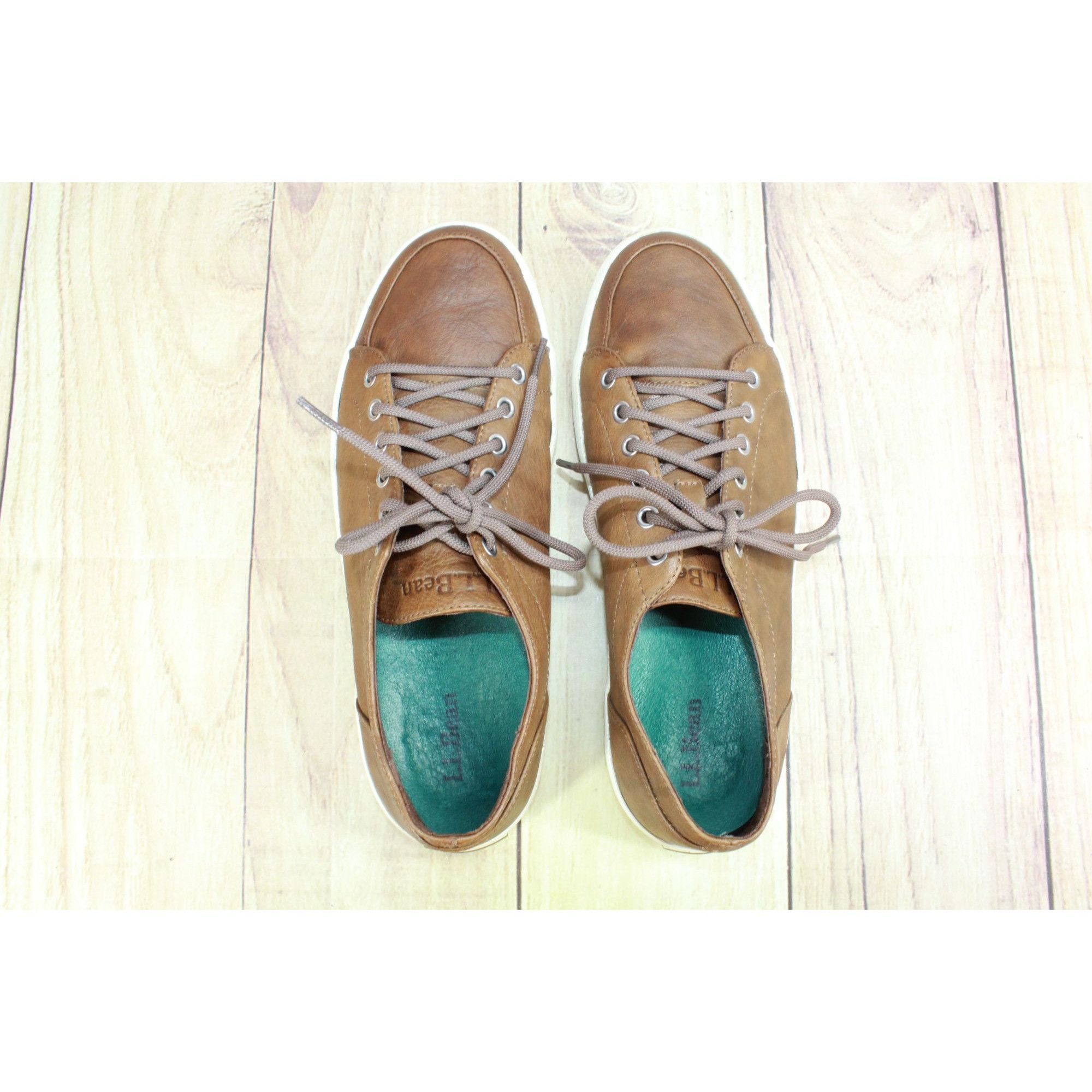 L.L. Bean LL Bean Brown Leather Mountainville Lace Up Shoes Size US 9.5 / EU 42-43 - 8 Thumbnail