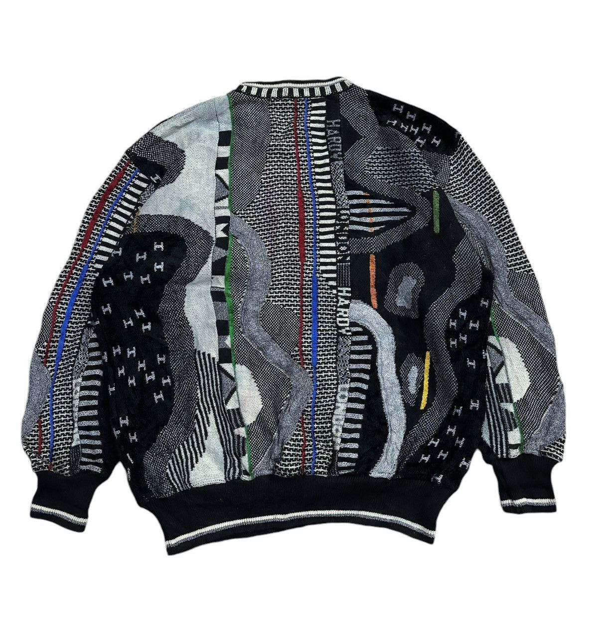 Coogi RARE🔥VINTAGE COOGI ARCHIEVE MULTICOLOUR KNITWEAR Size US XL / EU 56 / 4 - 2 Thumbnail
