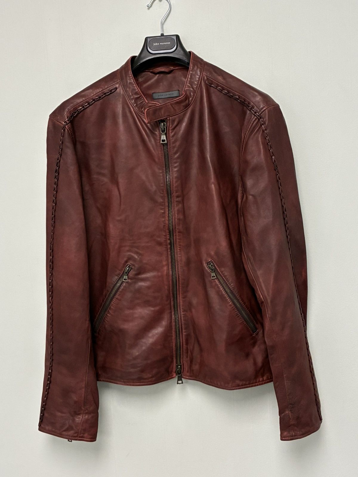 John Varvatos Reynolds racer jacket Size EU 50 USA 40 Size US M / EU 48-50 / 2 - 14 Thumbnail