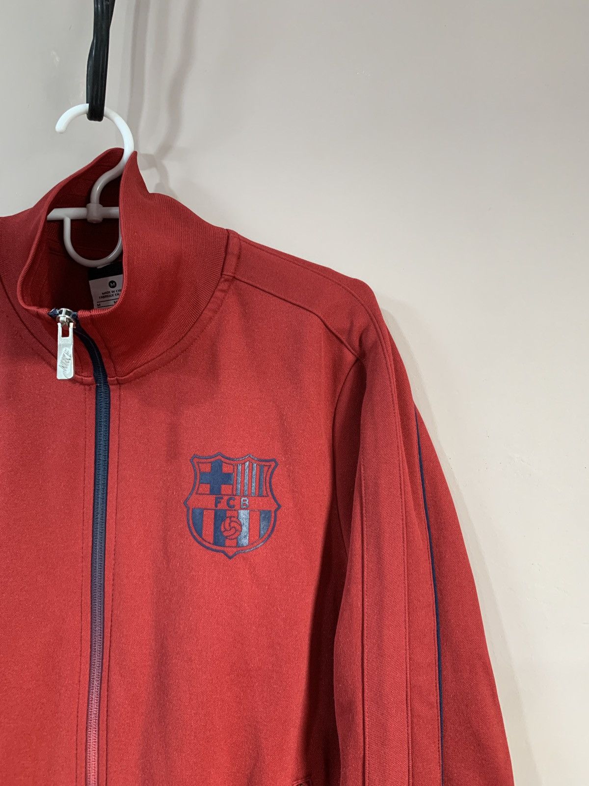Nike Barcelona 2015 Full Zip Nike Football Jacket Soccer Size M Size US M / EU 48-50 / 2 - 4 Thumbnail