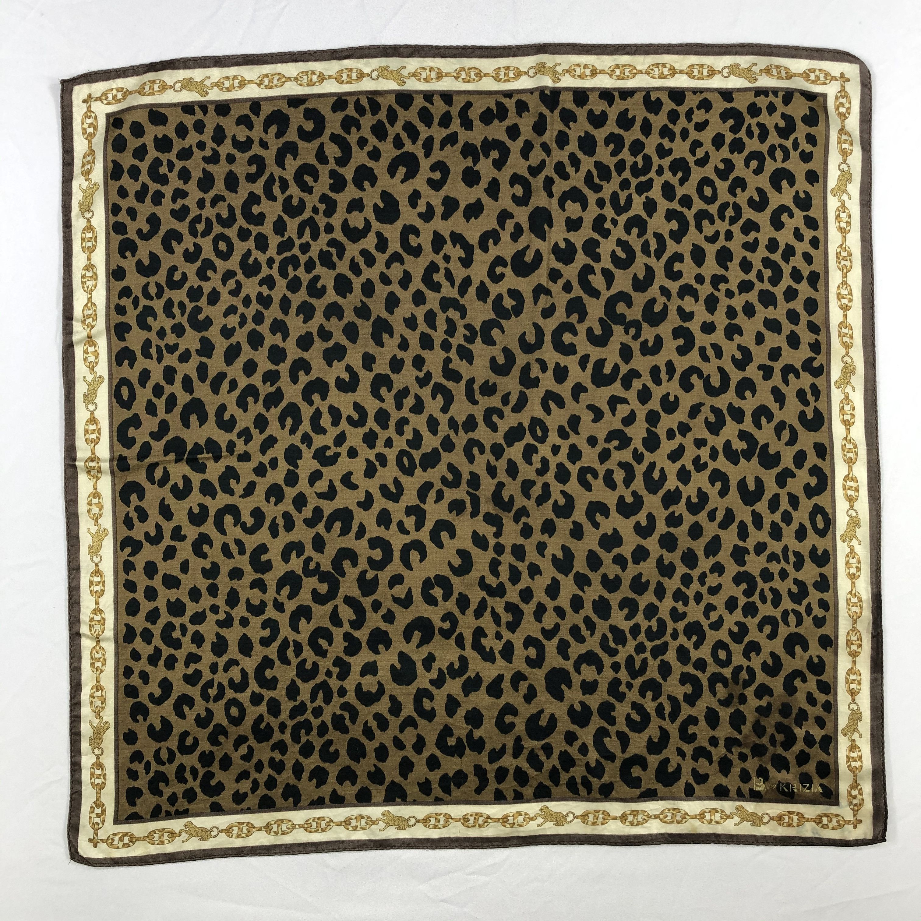 Krizia Uomo Vintage Krizia Uomo Silk Scarf Size ONE SIZE - 2 Thumbnail