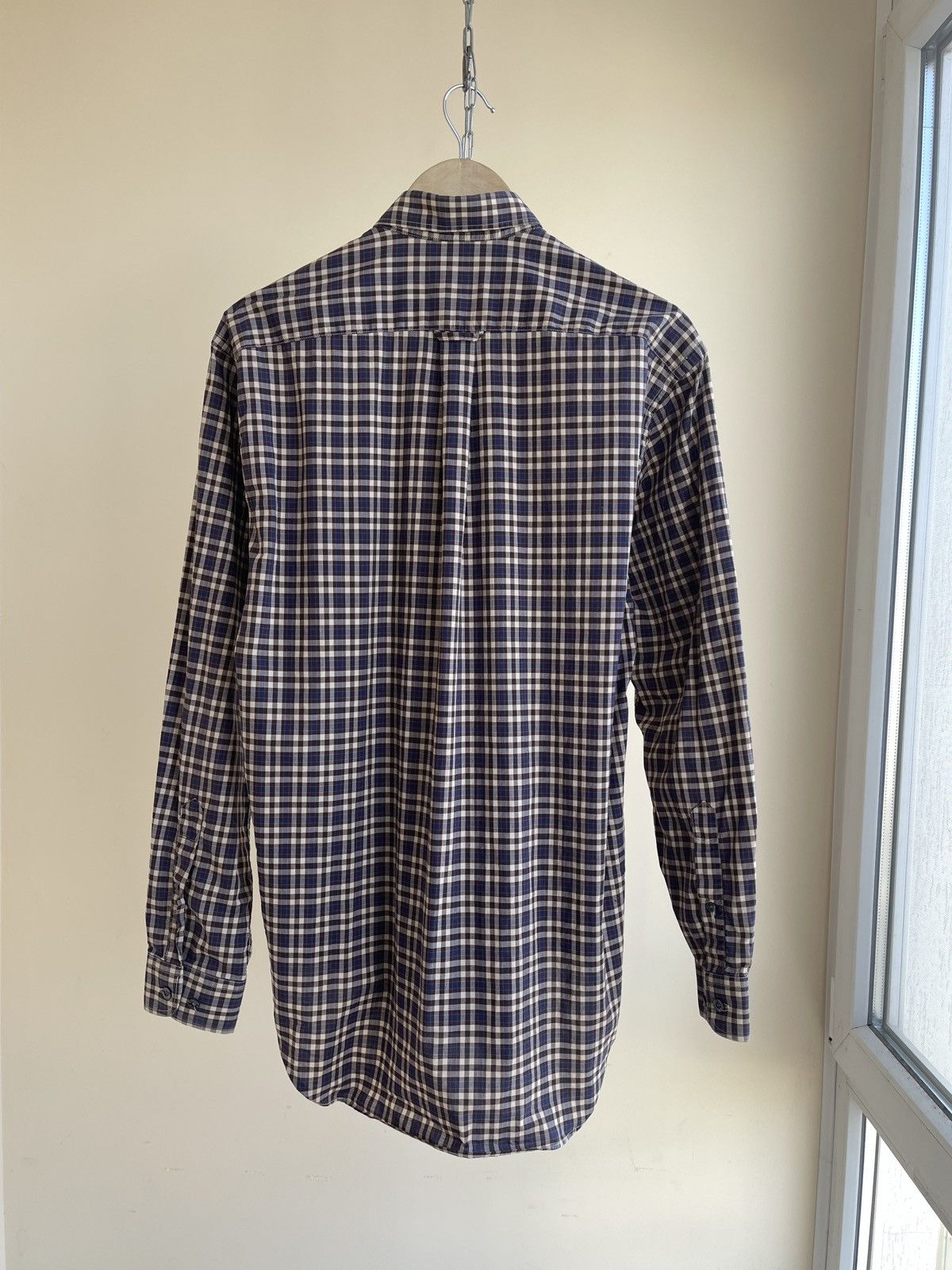 Burberry Thomas Plaid Checked Button Down Long Sleeve Shirt 2000s Size US M / EU 48-50 / 2 - 2 Thumbnail