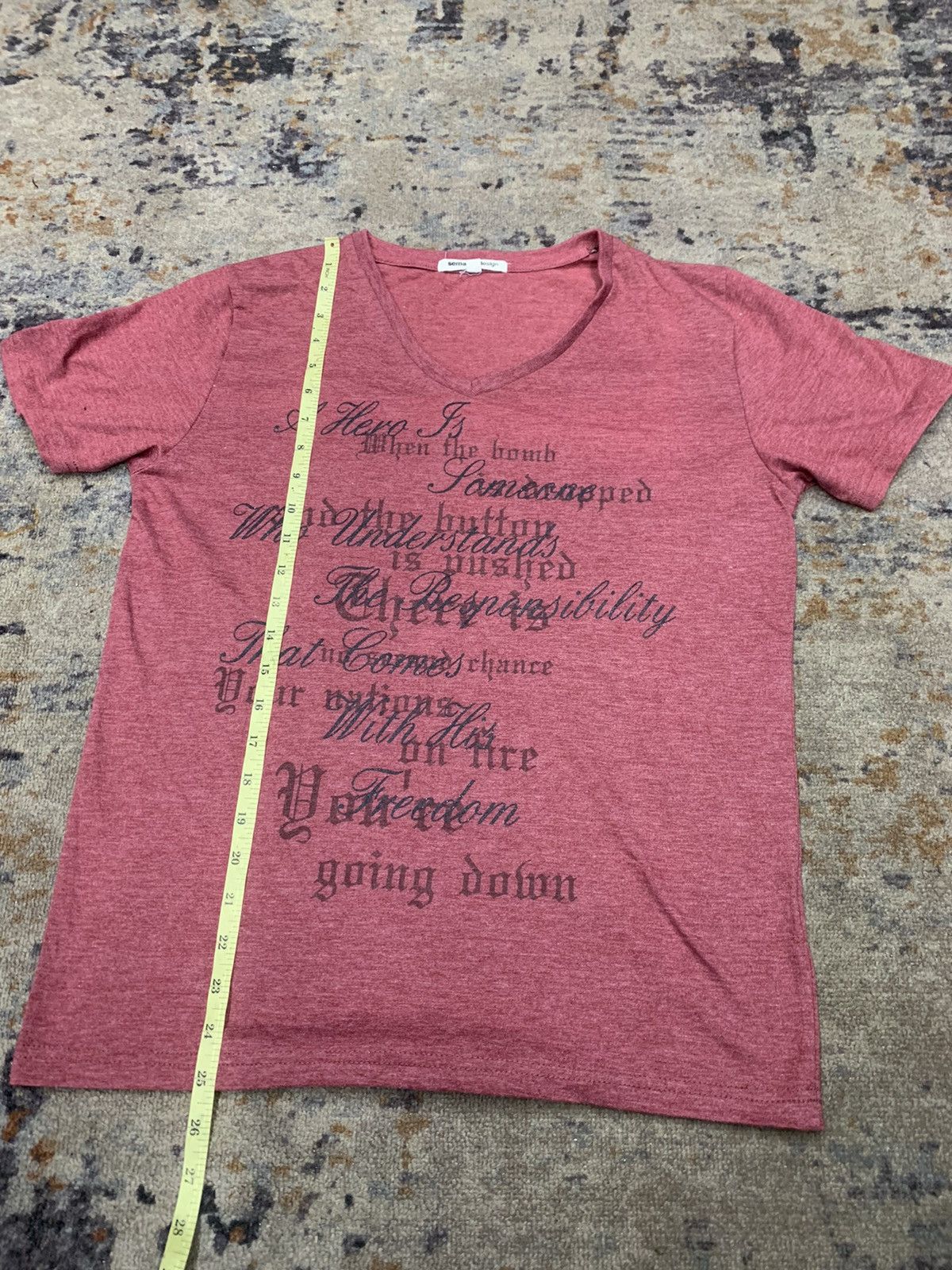 Hysteric Glamour × Japanese Brand × semanticdesign Semantic design qoute poem japanesebrand Size US M / EU 48-50 / 2 - 6 Thumbnail