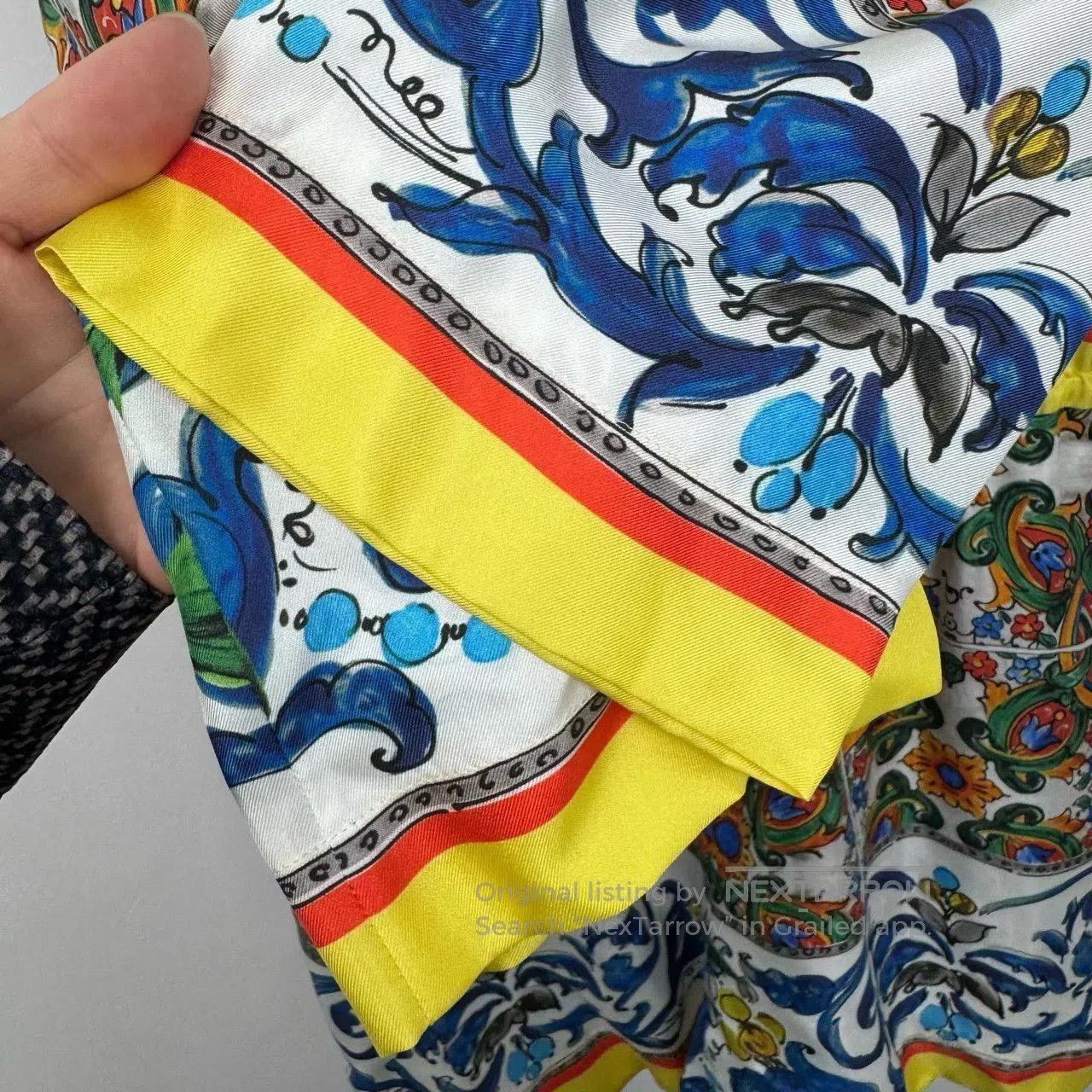 Dolce & Gabbana Dolce Gabbana Silk Playsuit Dress. Size 41" - 6 Thumbnail