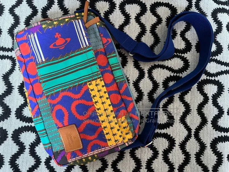Vivienne Westwood Vivienne Westwood size os Pirate Pattern Canvas Bag Size ONE SIZE - 1 Thumbnail