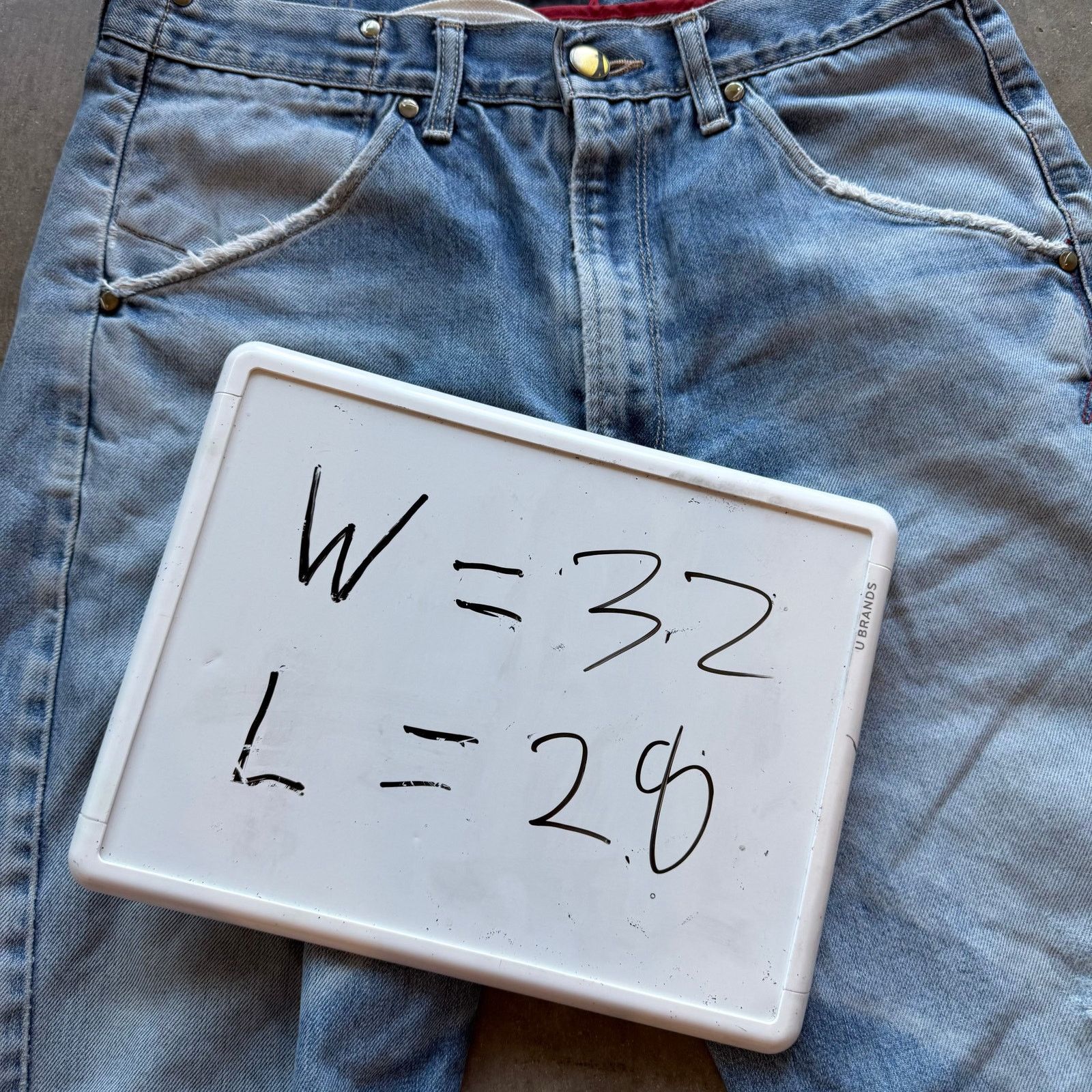 Levi's Vintage Levi’s Engineered Jeans 32x28 Light Wash Twisted Leg Size US 34 / EU 50 - 11 Thumbnail
