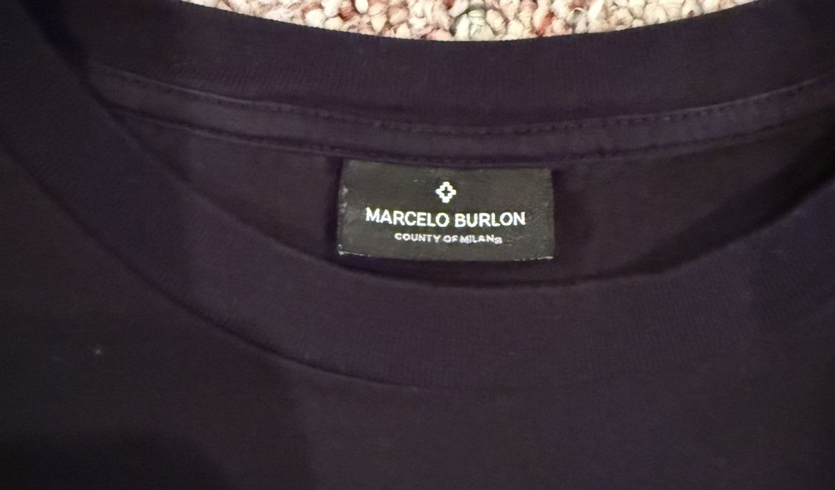 Marcelo Burlon Marcelo Burlon Waves Long Sleeve Shirt Size US S / EU 44-46 / 1 - 2 Thumbnail