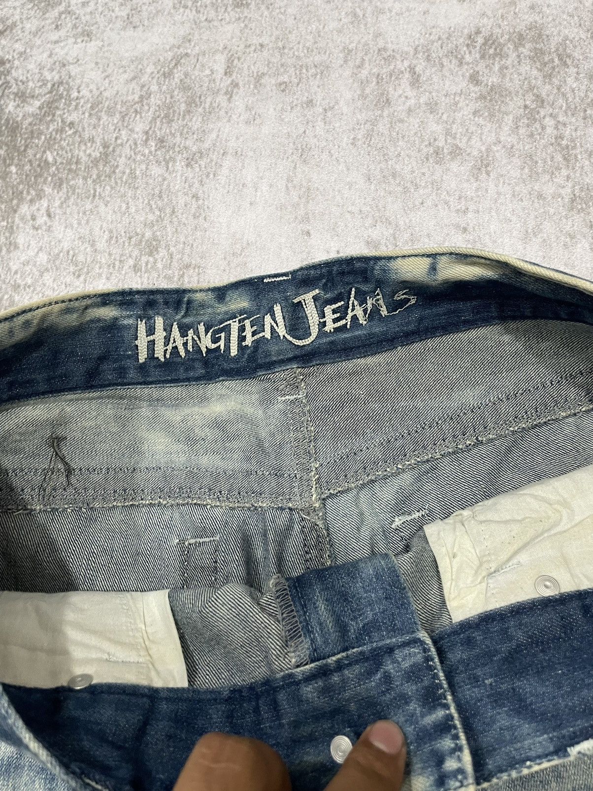 Hysteric Glamour × If Six Was Nine × Le Grande Bleu (L.G.B.) 2000s hanten japan acid wash jorts y2k style Size US 32 / EU 48 - 4 Thumbnail