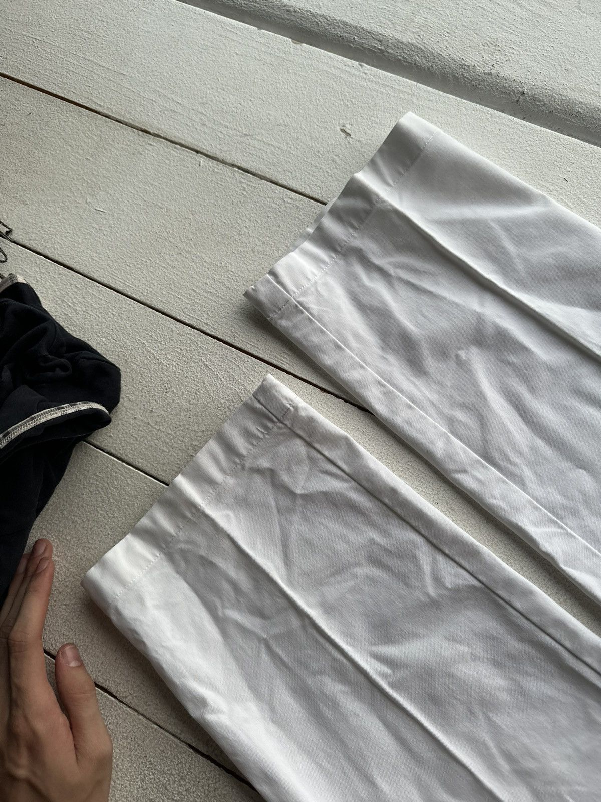 Polo Ralph Lauren LUXURY🚨Vintage Polo Ralph Lauren WHITE Baggy Pants Size US 36 / EU 52 - 9 Thumbnail
