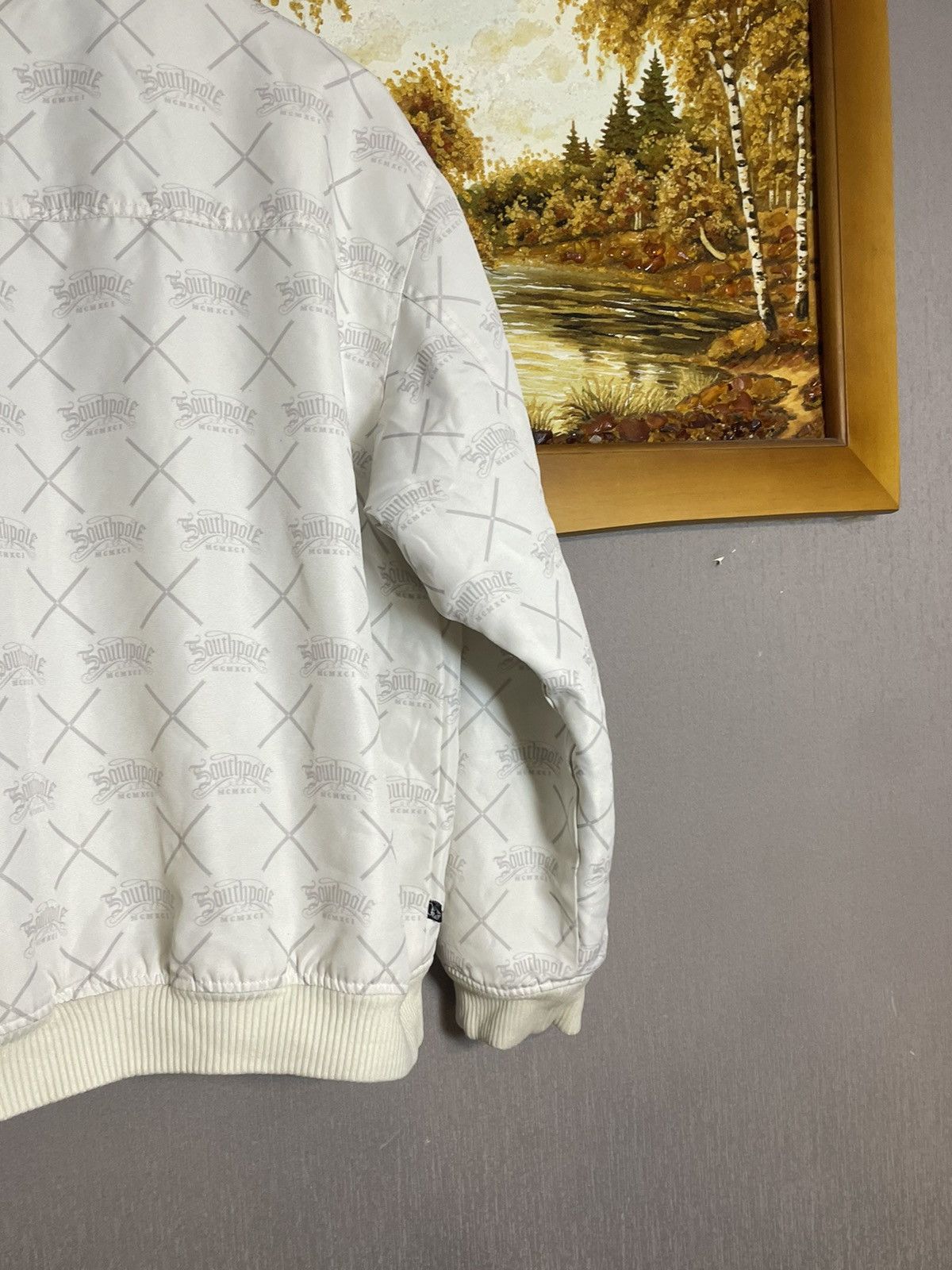 Southpole × Vintage Vintage 00s Southpole Skater Monogram Oversized Jacket Size US XL / EU 56 / 4 - 13 Thumbnail