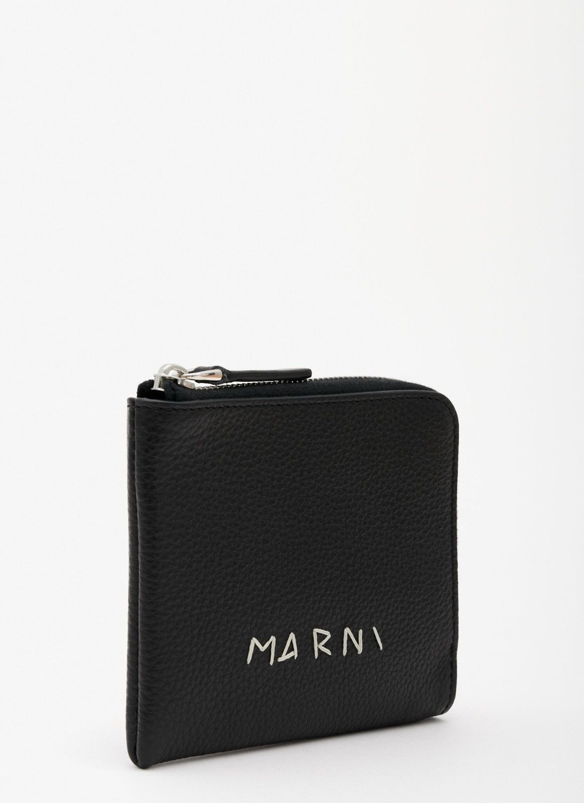 Marni Last Item Marni Logo Embroidered Leather Wallet Size ONE SIZE - 2 Thumbnail