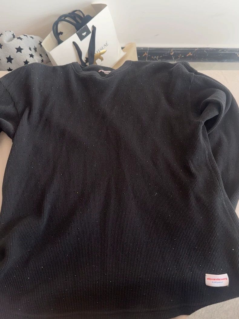 Alexander Wang Alexander Wang Studded Black Sweatshirt Size M / US 6-8 / IT 42-44 - 1 Thumbnail