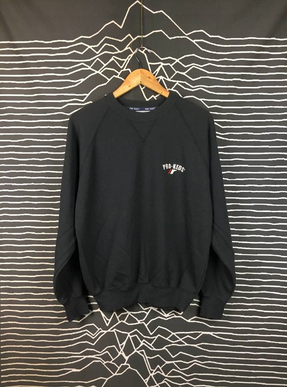 Pro-Keds Vtg Pro-Keds Embroidered Logo Pullover Sweatshirt Size US M / EU 48-50 / 2 - 2 Thumbnail