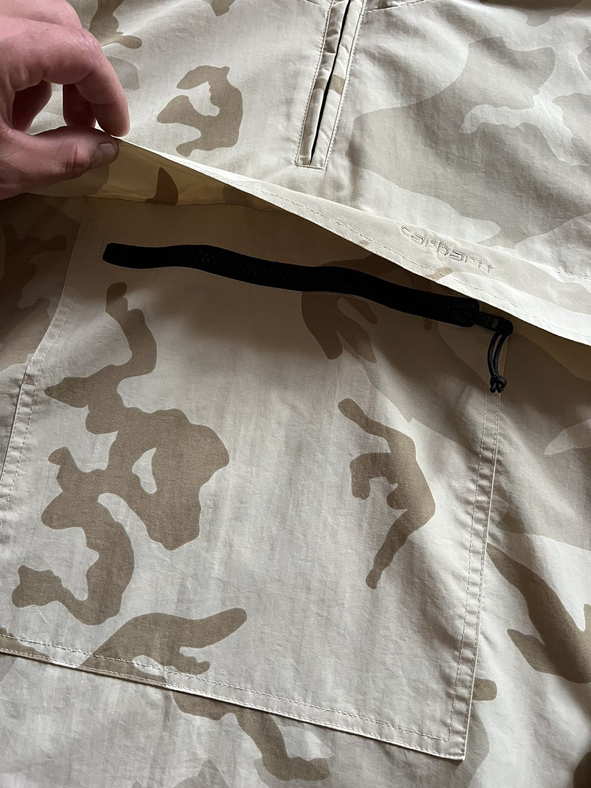 Carhartt × Carhartt Wip × Vintage Carhartt vintage camo anorak nylon jacket mens Size US S / EU 44-46 / 1 - 9 Thumbnail