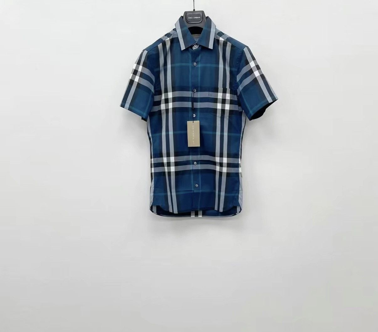 Burberry BURBERRY Stretch Short Sleeve Shirt J30 Size US XS / EU 42 / 0 - 1 Thumbnail