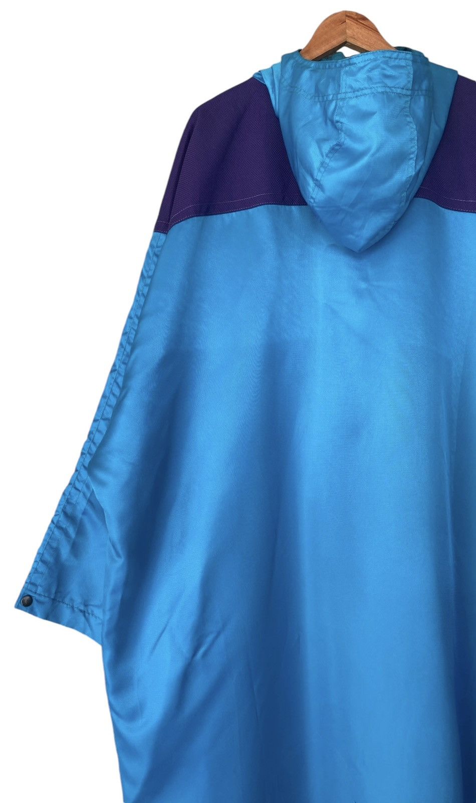 Mizuno × Vintage MIZUNO Oversize Hoodie Jacket Nylon Size US L / EU 52-54 / 3 - 14 Thumbnail