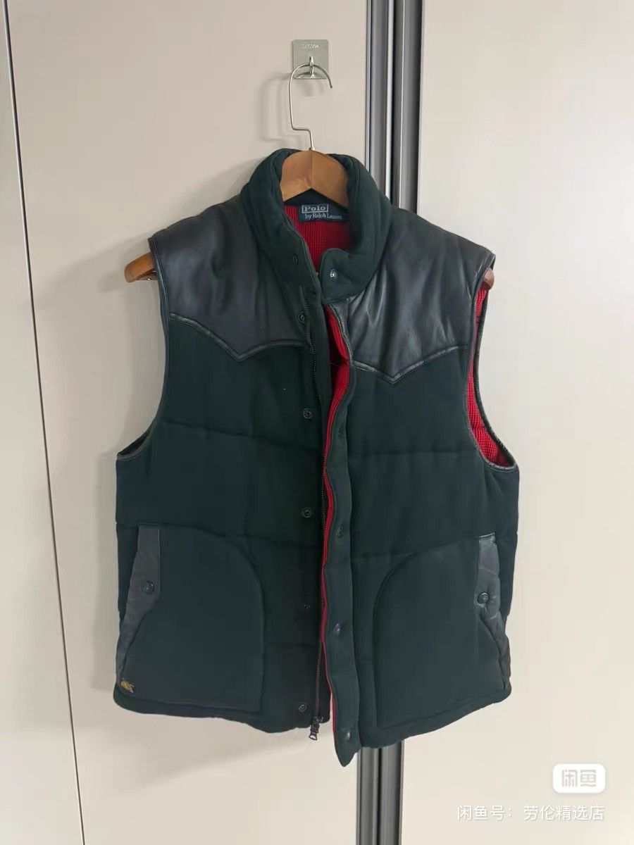 Ralph Lauren RALPH LAUREN leather puffer vest zegna loro piana brioni Size US M / EU 48-50 / 2 - 1 Thumbnail