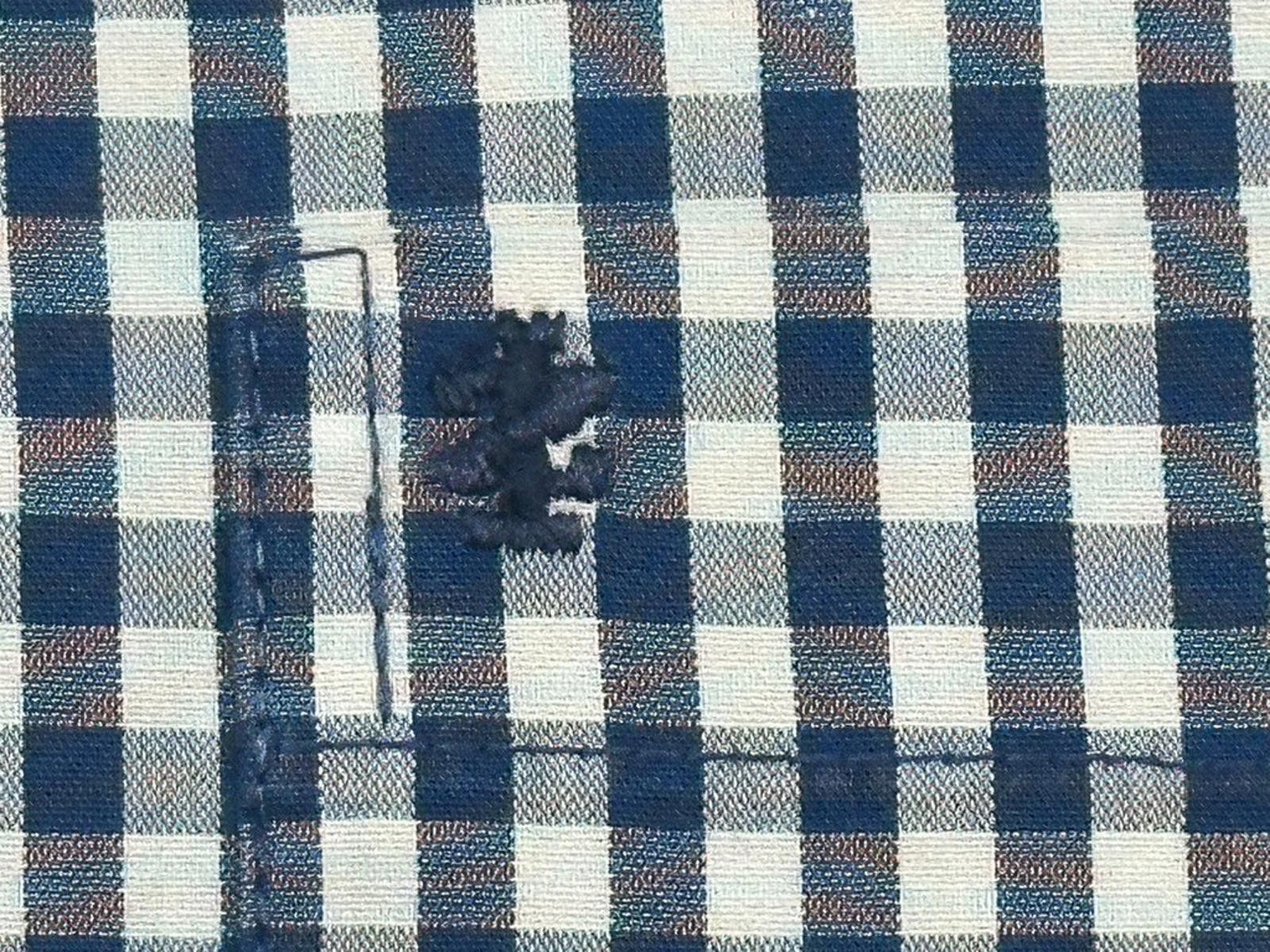 Izod Izod Checked Embroidered Button Down Shirt Blue Men's Medium Size US M / EU 48-50 / 2 - 6 Thumbnail