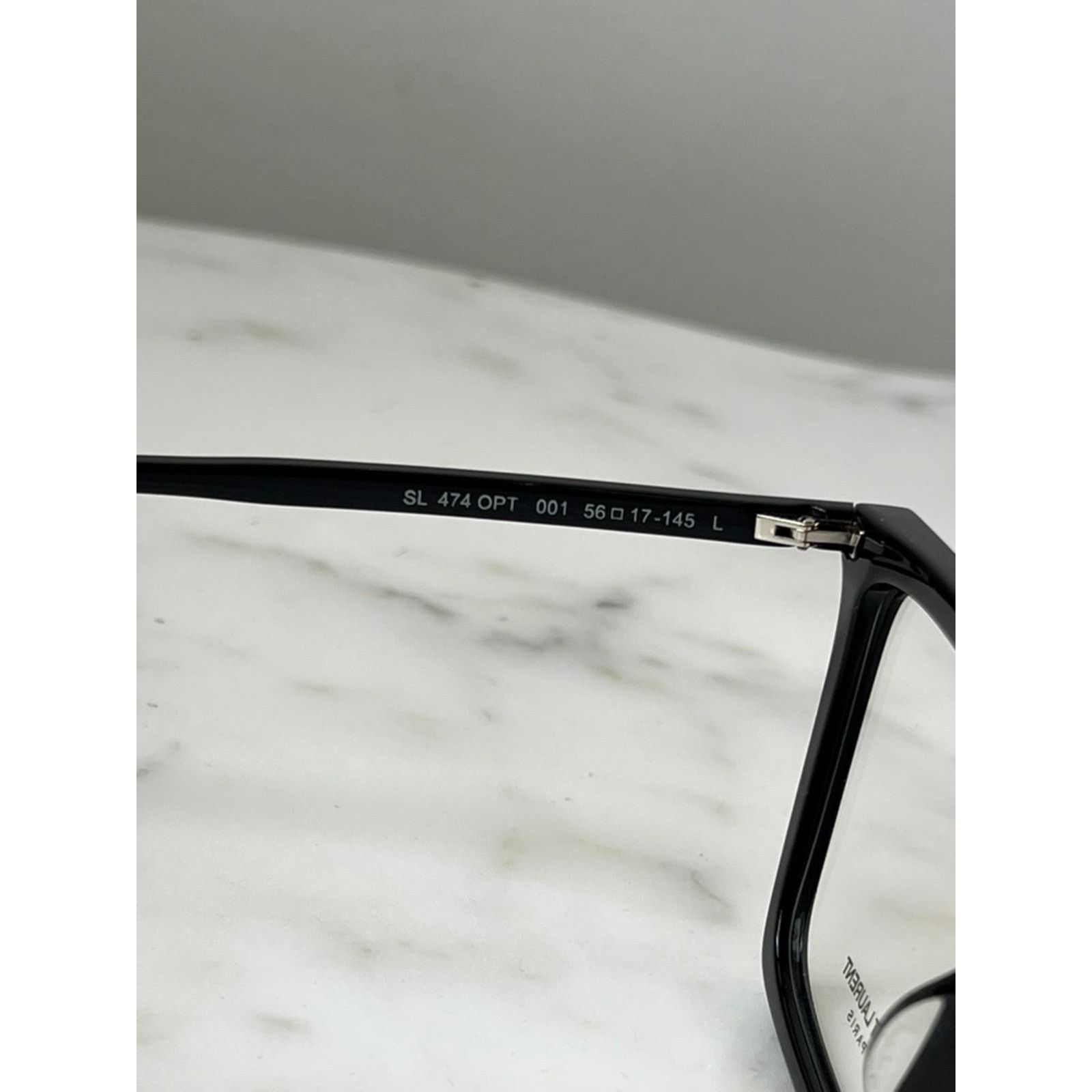 Saint Laurent Paris NEW Saint Laurent SL474 Opt Black Square Frames Size ONE SIZE - 9 Thumbnail
