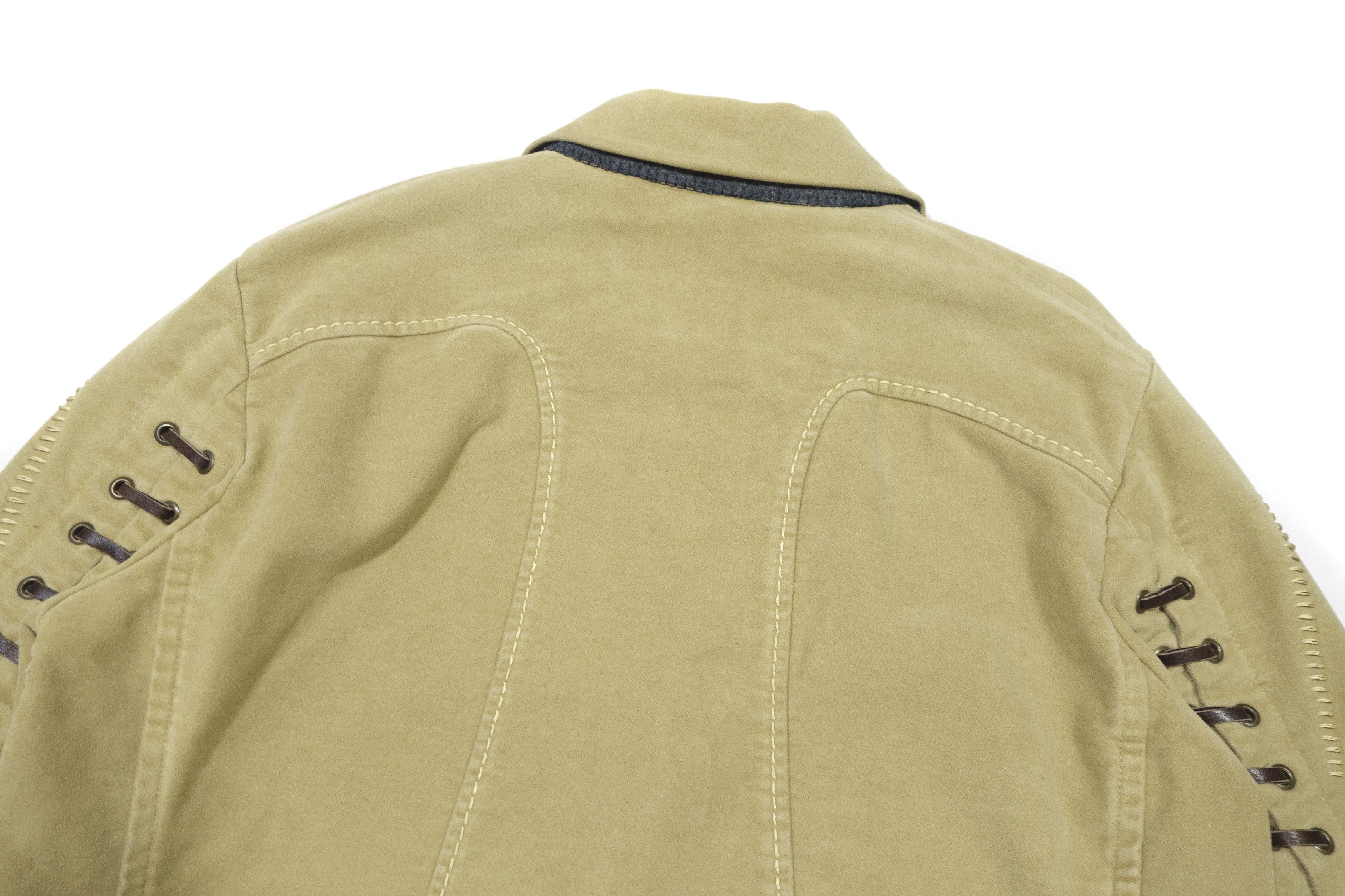 Marithe + Francois Girbaud 00S Soft Laced Blazer Vintage Size US M / EU 48-50 / 2 - 4 Thumbnail