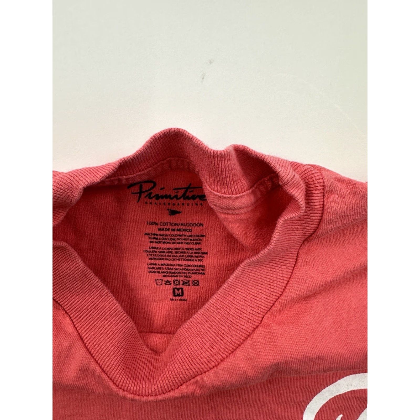 Primitive Primitive Shirt Men’s Medium Pink Short Sleeve Crew Neck Skateboarding Size US M / EU 48-50 / 2 - 3 Thumbnail