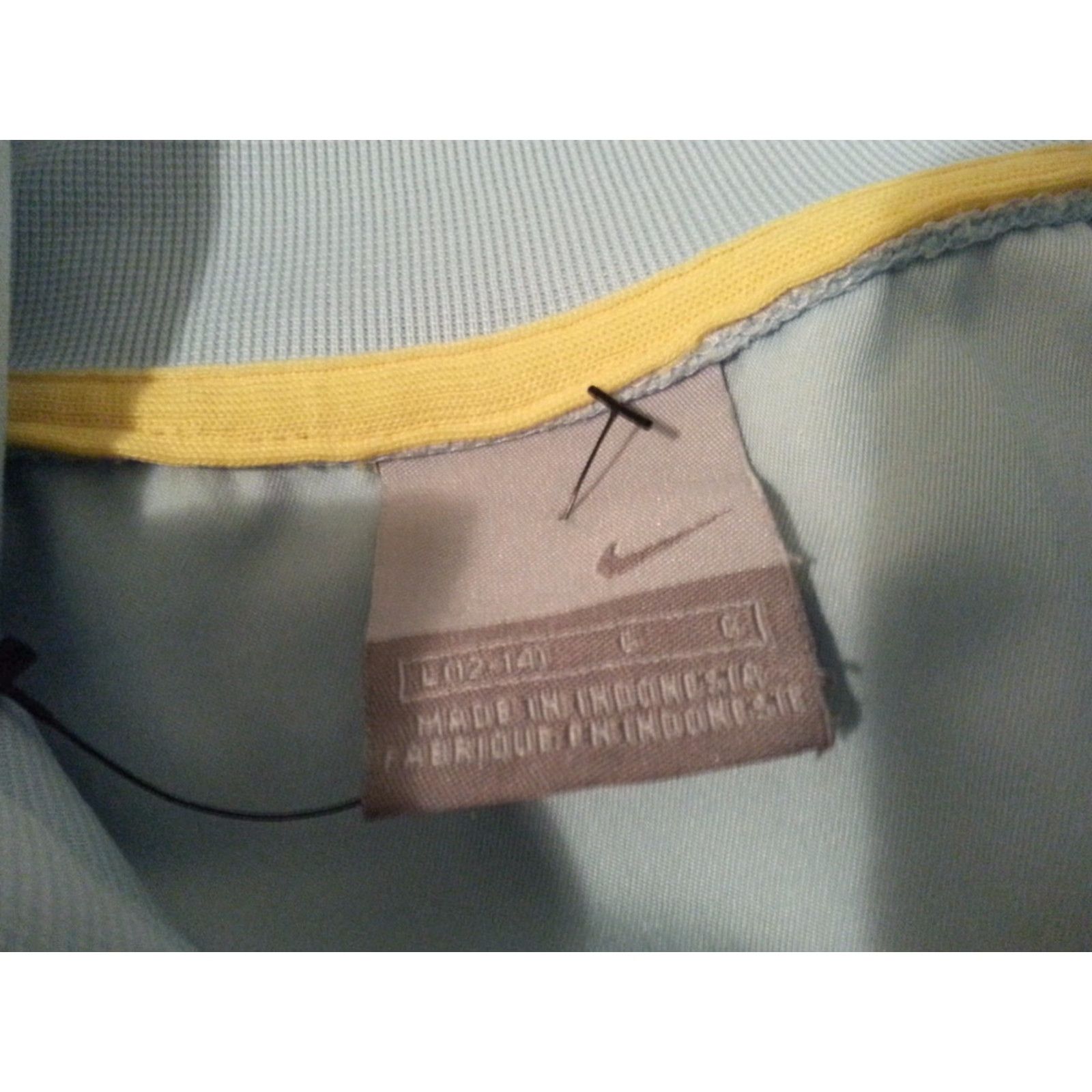 Nike Womens Nike Full Zip Jacket L Large Blue Size L / US 10 / IT 46 - 3 Thumbnail