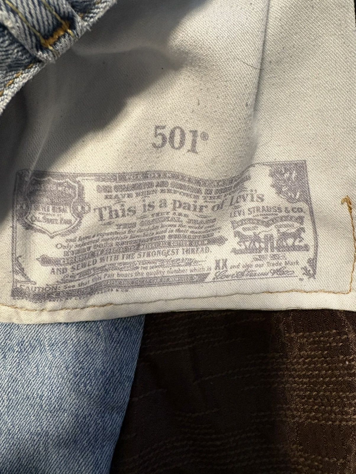 Levi's Levi 501 jeans Size US 36 / EU 52 - 3 Thumbnail