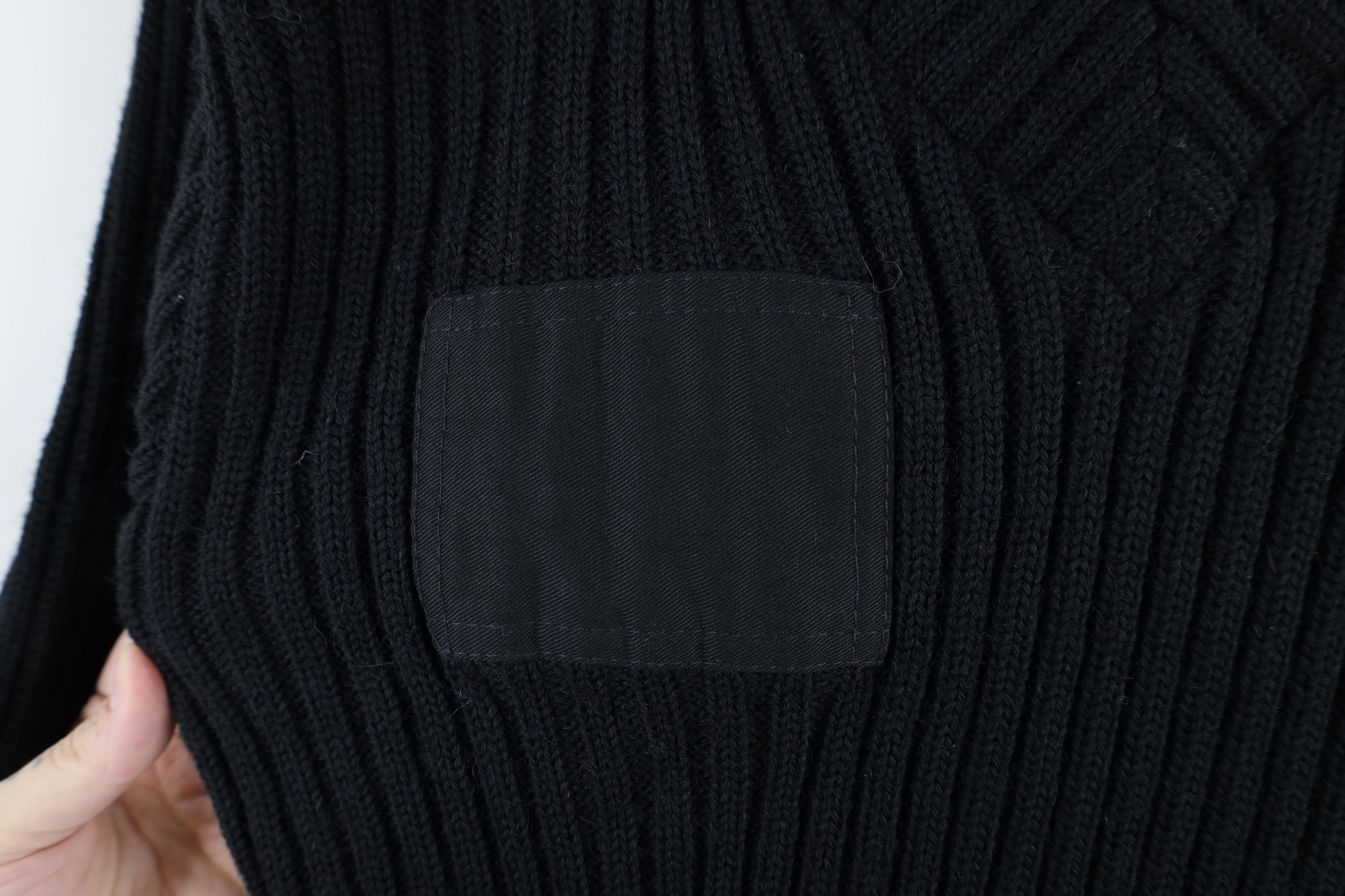 Vintage Vintage 90s Streetwear Ribbed Knit Military Commando Sweater Size US S / EU 44-46 / 1 - 5 Thumbnail