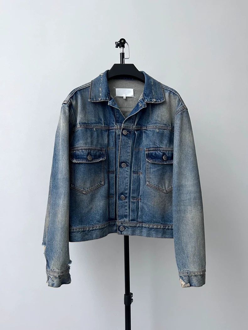 Maison Margiela Maison Margiela Make old and destroy denim jackets Size US S / EU 44-46 / 1 - 1 Thumbnail