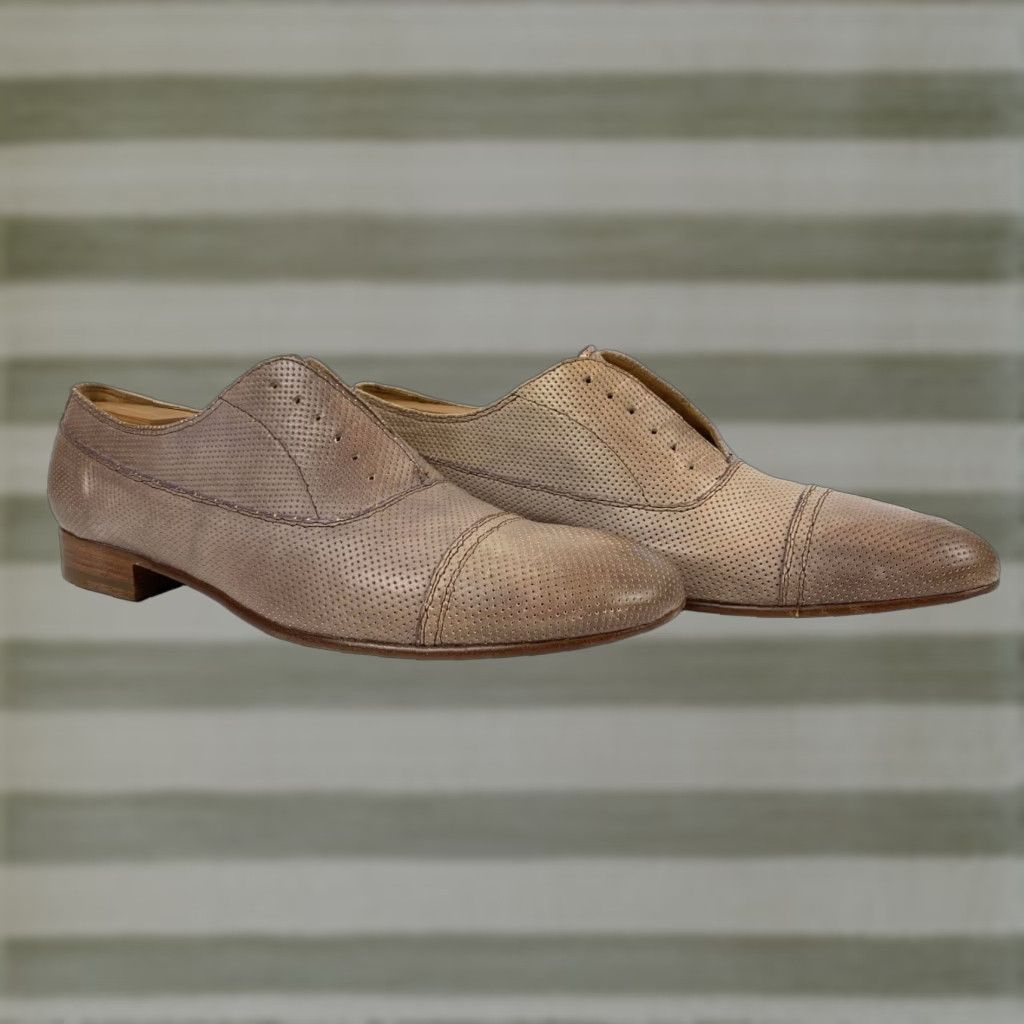 Maison Margiela Maison Martin Margiela Paris Cap Toe Leather Shoes Made in Italy Sz EU 44 US 11 Size ONE SIZE - 1 Thumbnail