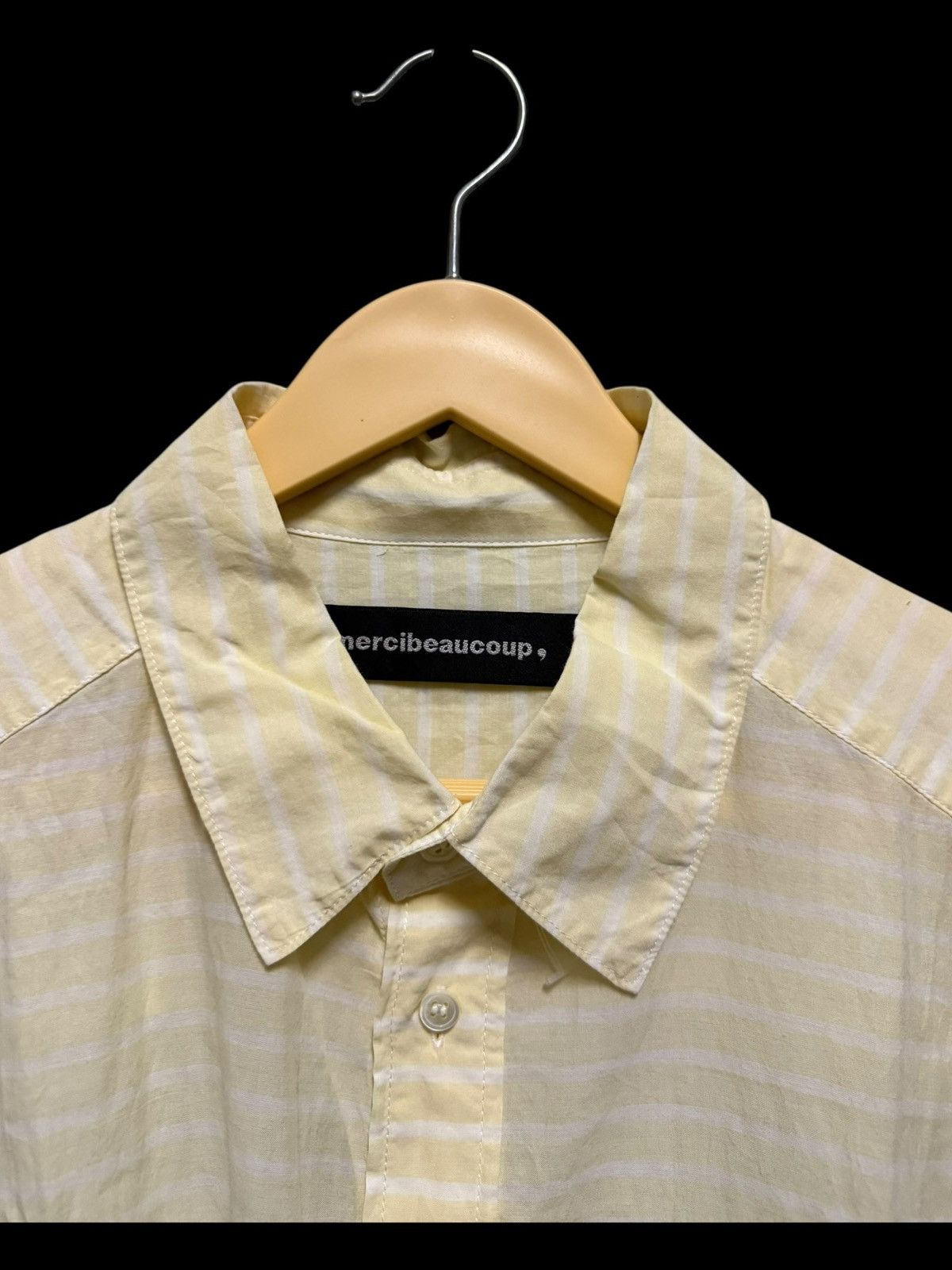 Designer × Japanese Brand × mercibeaucoup MERCIBEAUCOUP JAPANESE BRAND LONG SLEEVER SHIRT BUTTONS UP Size US M / EU 48-50 / 2 - 10 Thumbnail