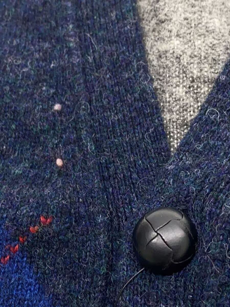 Comme des Garcons Homme Argyle Wool Knit Sweater Vest Size US M / EU 48-50 / 2 - 3 Thumbnail