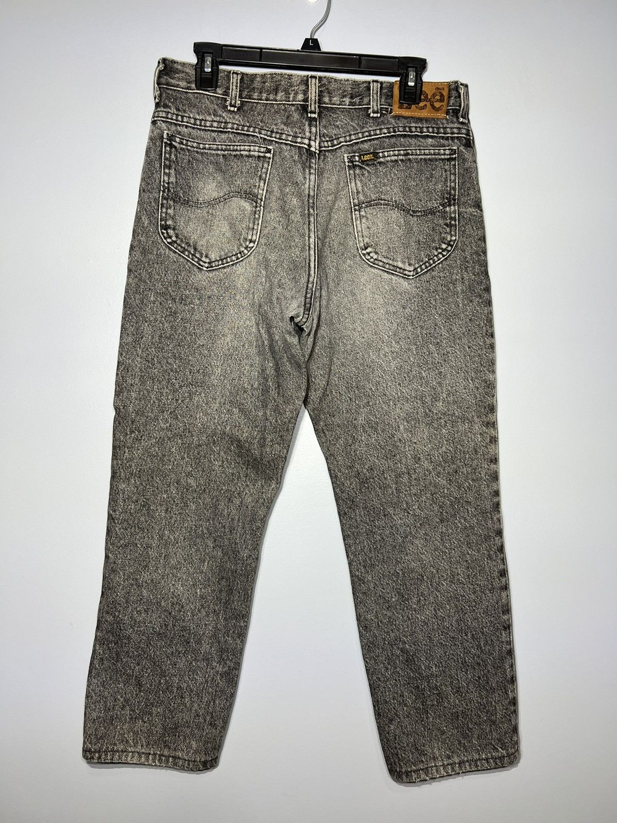 Lee Lot (2) 80-90s Lee Riders Faded Wash Denim 34x30 Union Tag Size US 34 / EU 50 - 3 Thumbnail