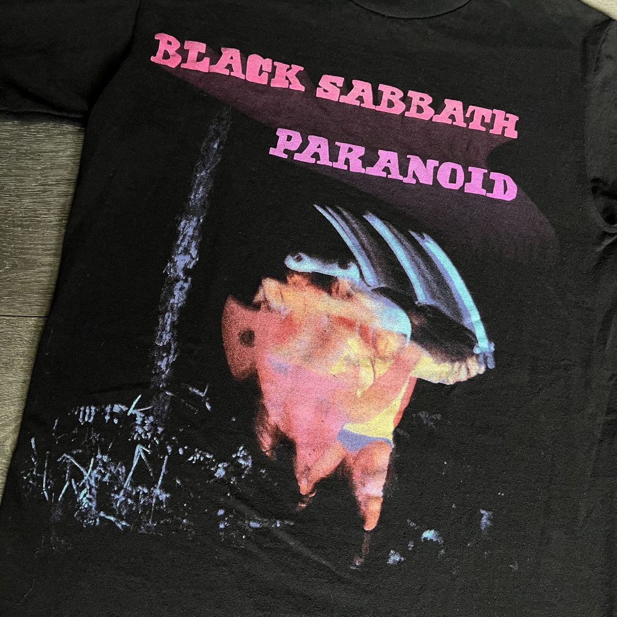 Black Sabbath Black Sabbath Paranoid Album Cover Graphic T Shirt Official Size US S / EU 44-46 / 1 - 4 Thumbnail