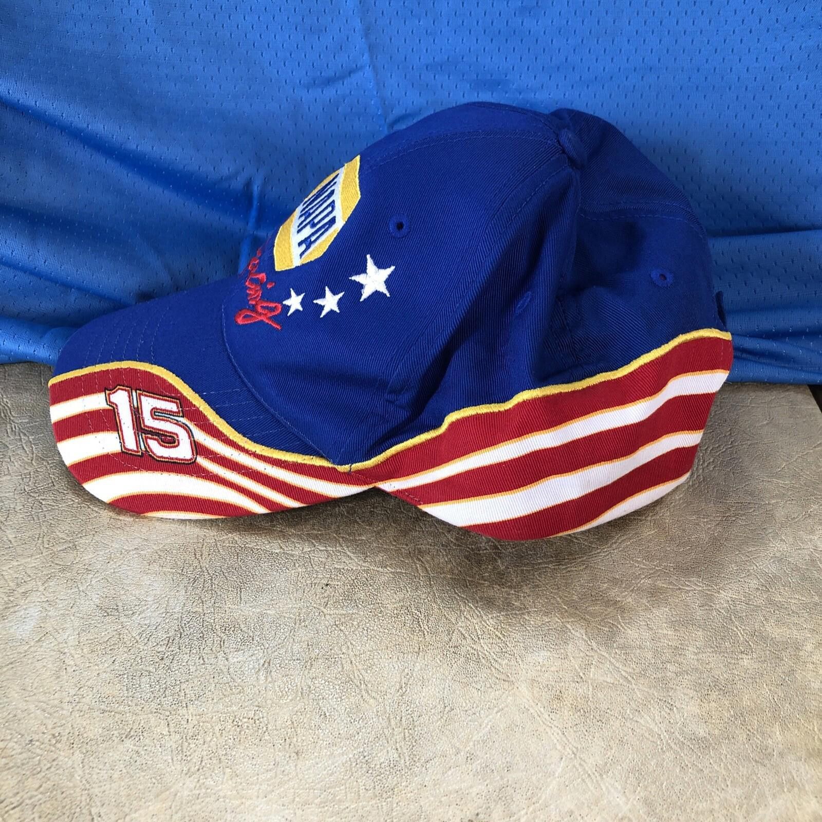 The Unbranded Brand NAPA Baseball Hat Racing #15 Blue Patriotic Striped Trucker Size ONE SIZE - 3 Thumbnail