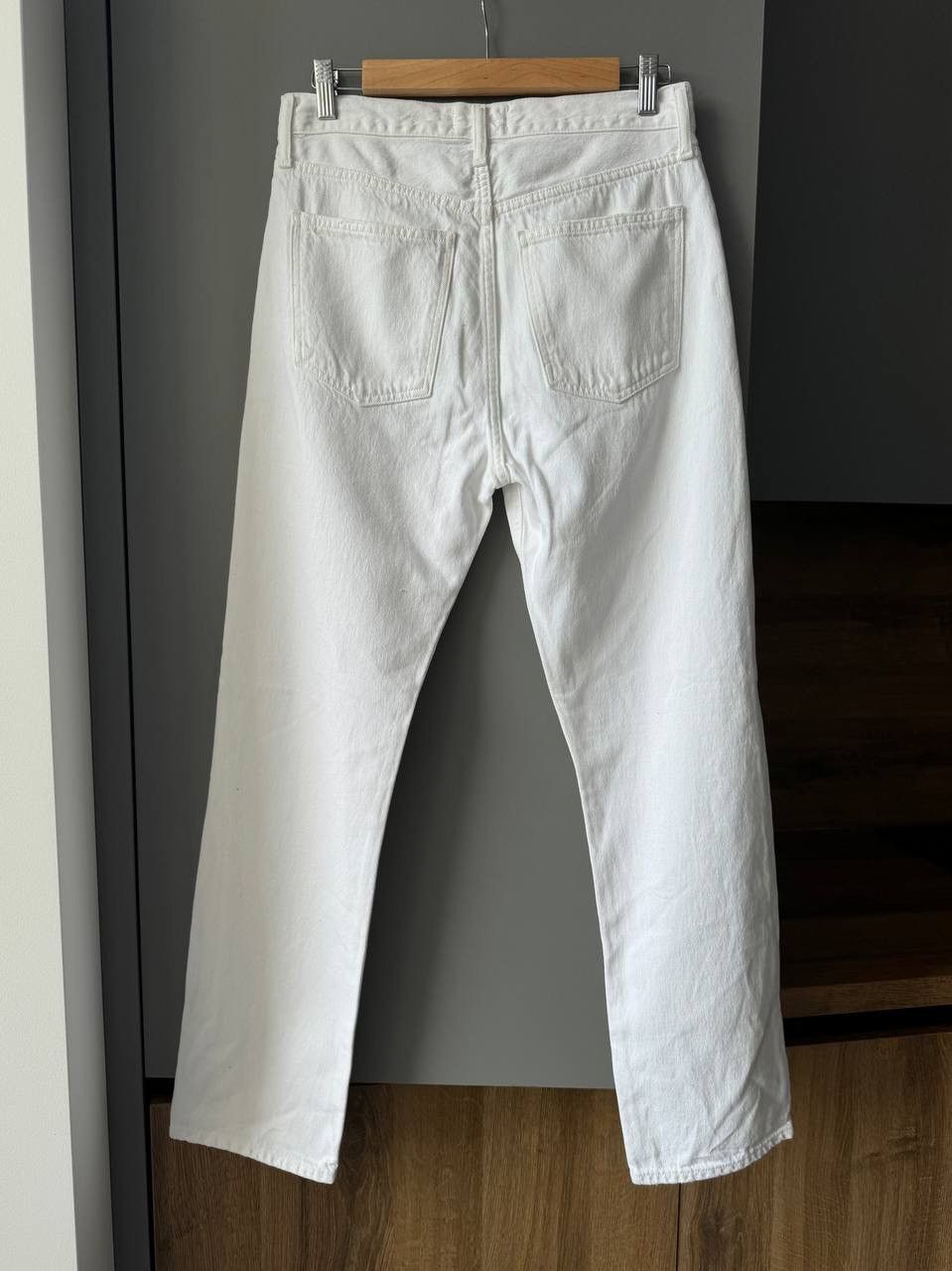 Agolde AGOLDE Mia Mid-Rise Straight White Jeans Size 27" / US 4 / IT 40 - 5 Thumbnail