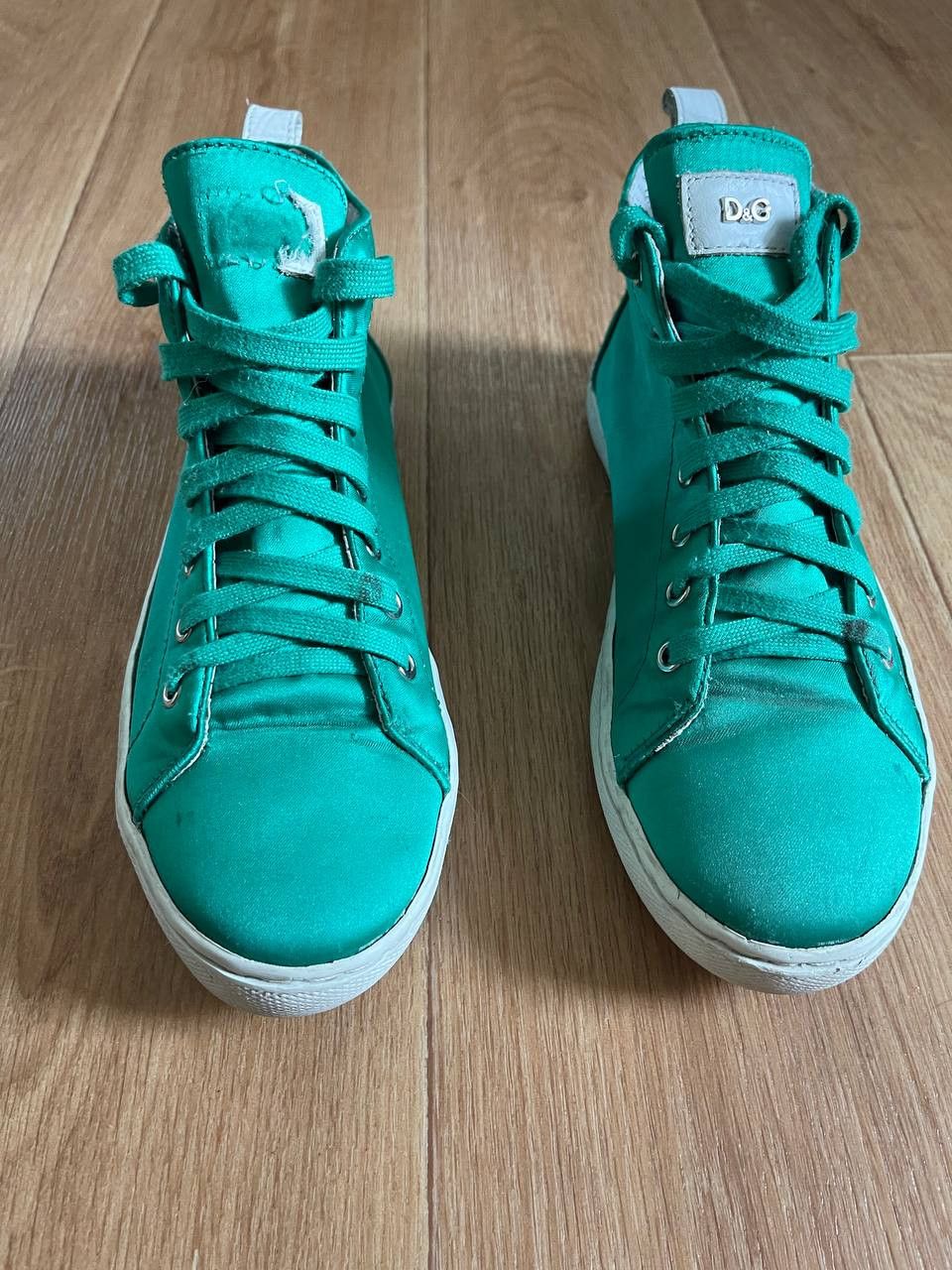Dolce & Gabbana × Vintage Dolce&Gabbana Butterfly Vintage Y2K Hi Sneakers Shoes Size US 5 / IT 35 - 8 Thumbnail