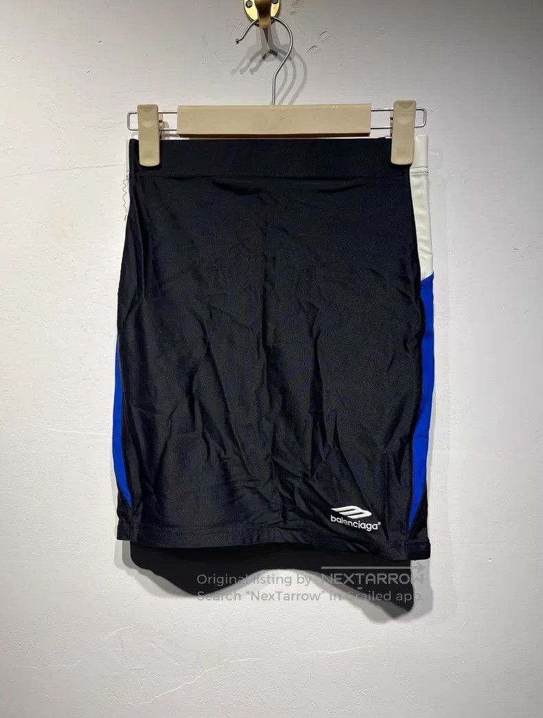 Balenciaga Balenciaga Black 3B Embroidered Sports Skirt Size 33" - 1 Thumbnail