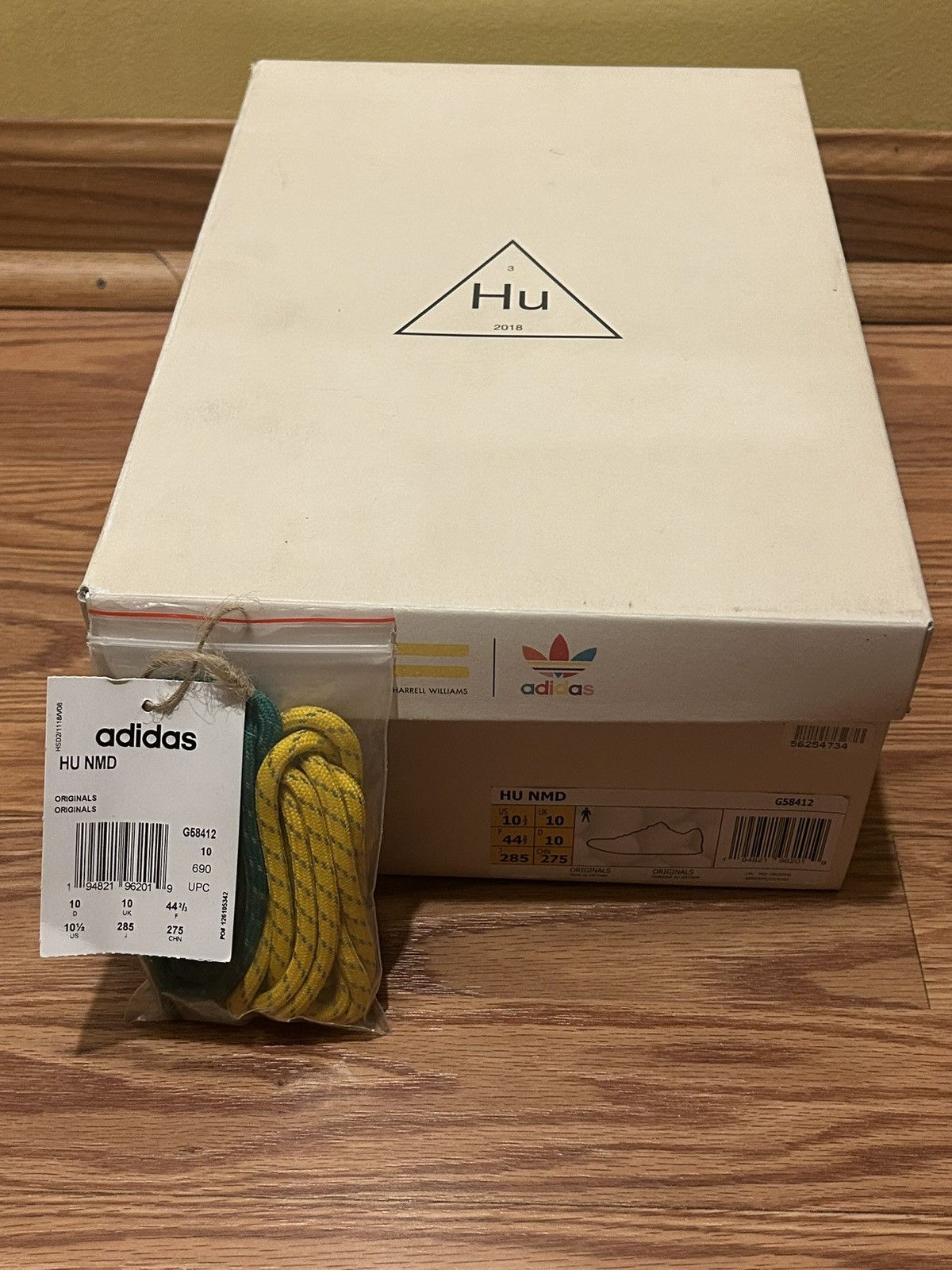 Adidas × Pharrell Size 10.5 - NMD HUMAN RACE EXTRA EYE PURPLE LEGACY G58412 Size US 10.5 / EU 43-44 - 7 Thumbnail