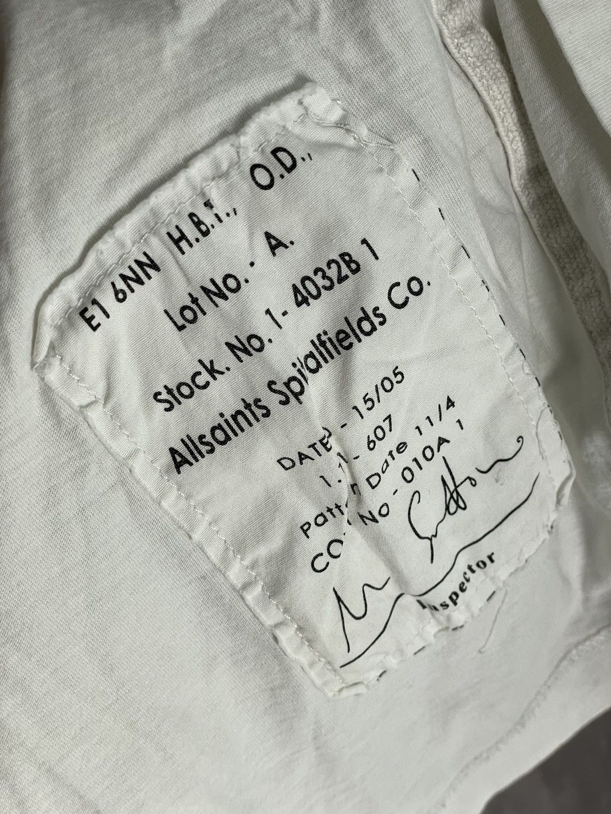 Allsaints × Vintage Vintage Allsaints Avant Garde Luxury 90s polo t-shirts Size US XL / EU 56 / 4 - 10 Thumbnail