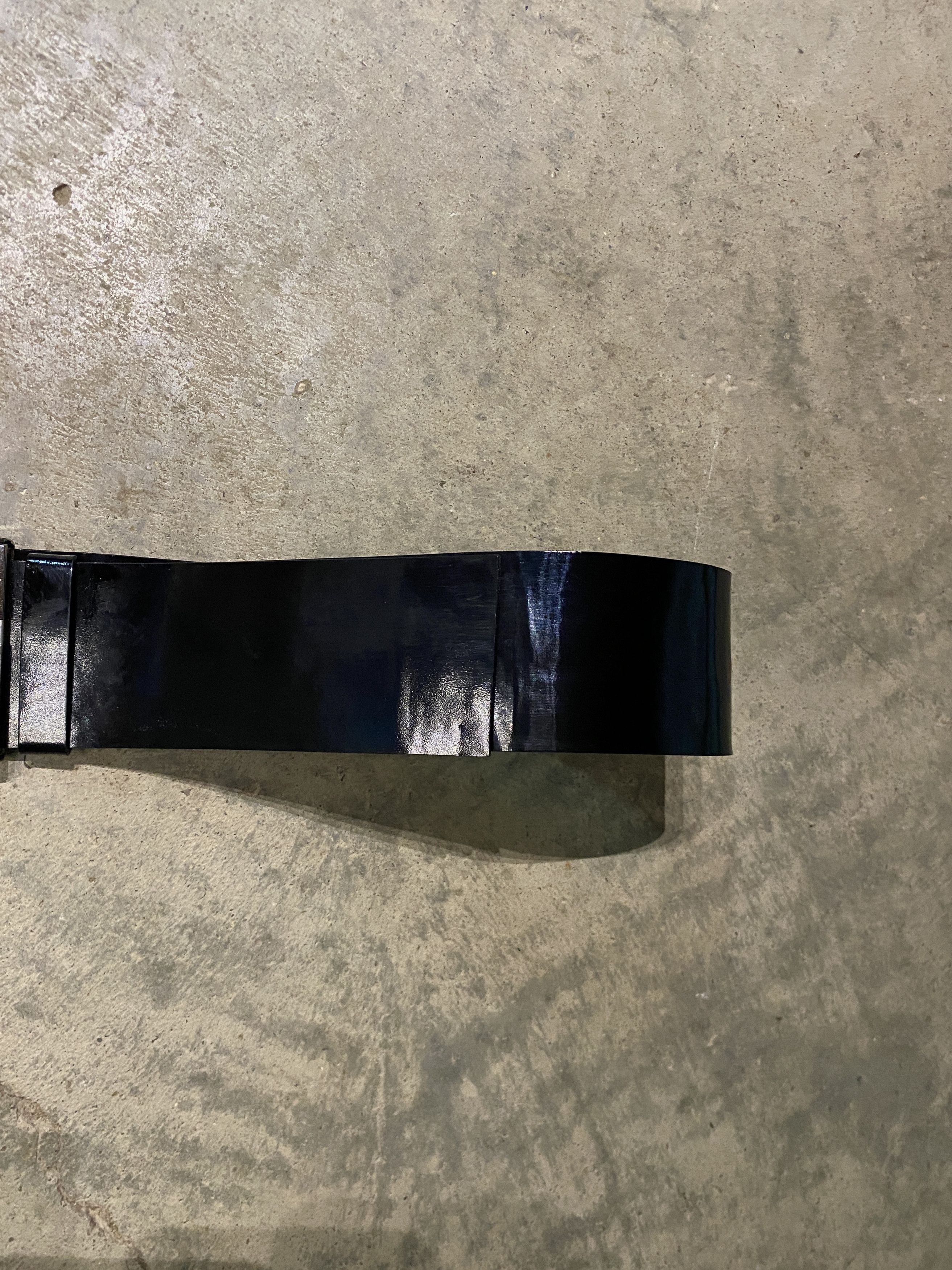 Gucci Gucci FW 1996 G Silver Vinyle Belt by Tom Ford Size ONE SIZE - 11 Thumbnail