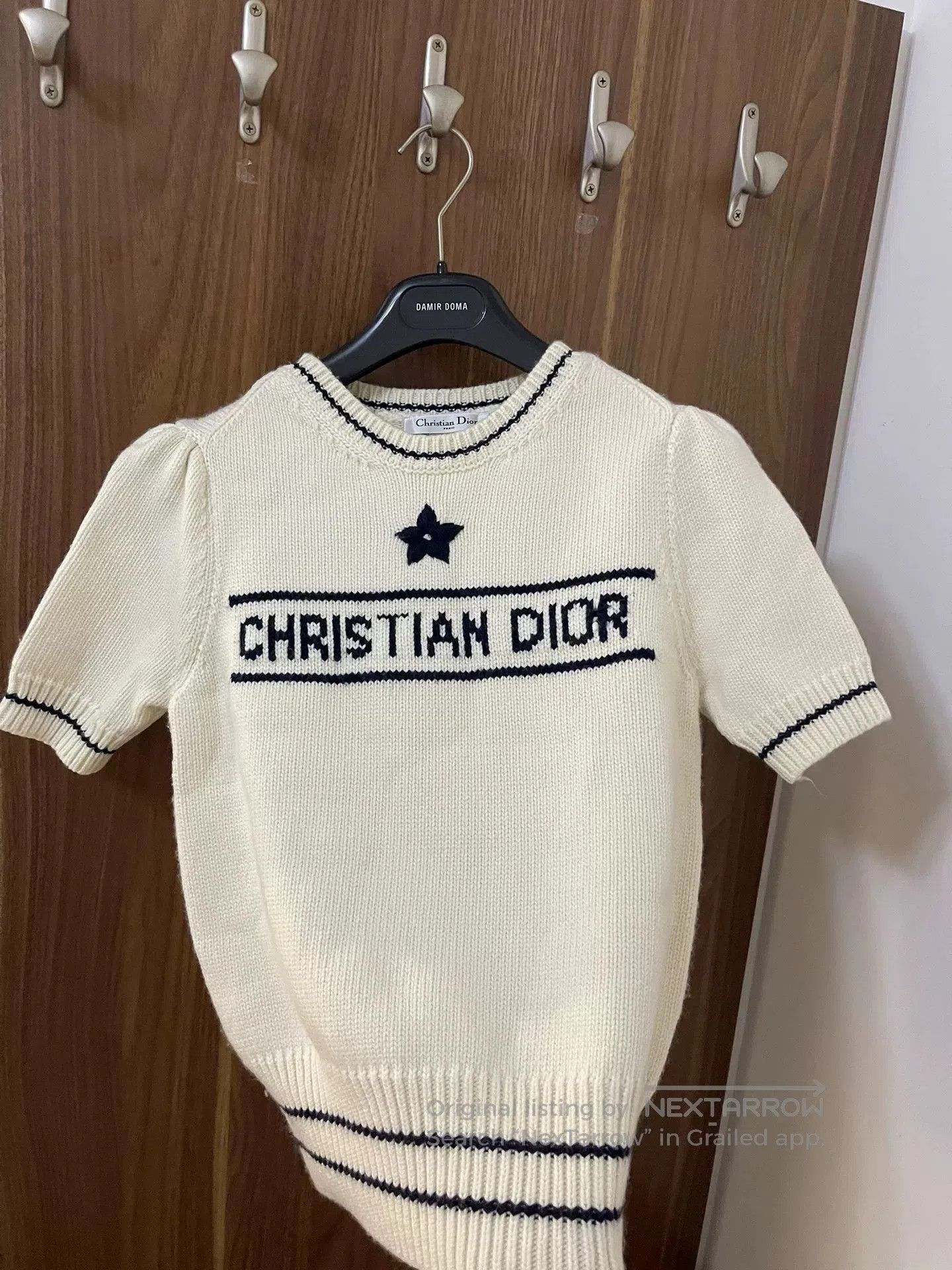 Dior Dior Women's Short Sleeve Sweater. Size XS / US 0-2 / IT 36-38 - 1 Thumbnail