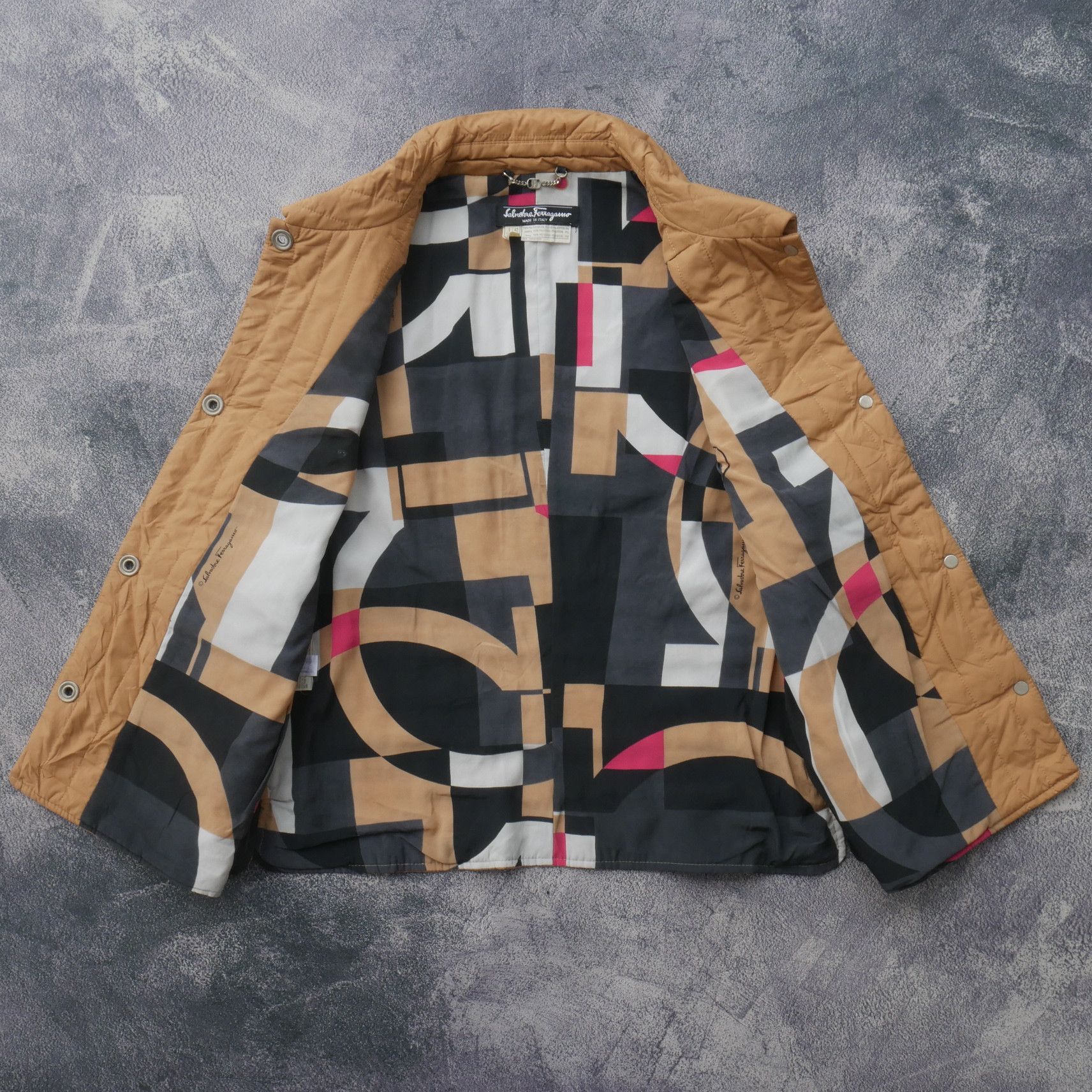 Salvatore Ferragamo Salvatore Ferragamo Padded Vest Vintage Made In Italy Size M / US 6-8 / IT 42-44 - 4 Thumbnail