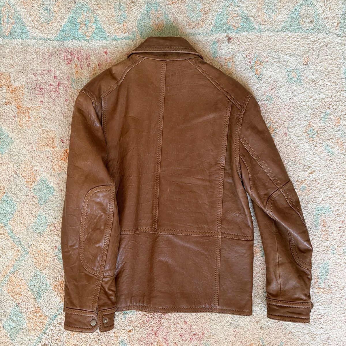 Barneys New York Vintage Barney’s New York Leather Aviator Jacket Size US M / EU 48-50 / 2 - 8 Thumbnail