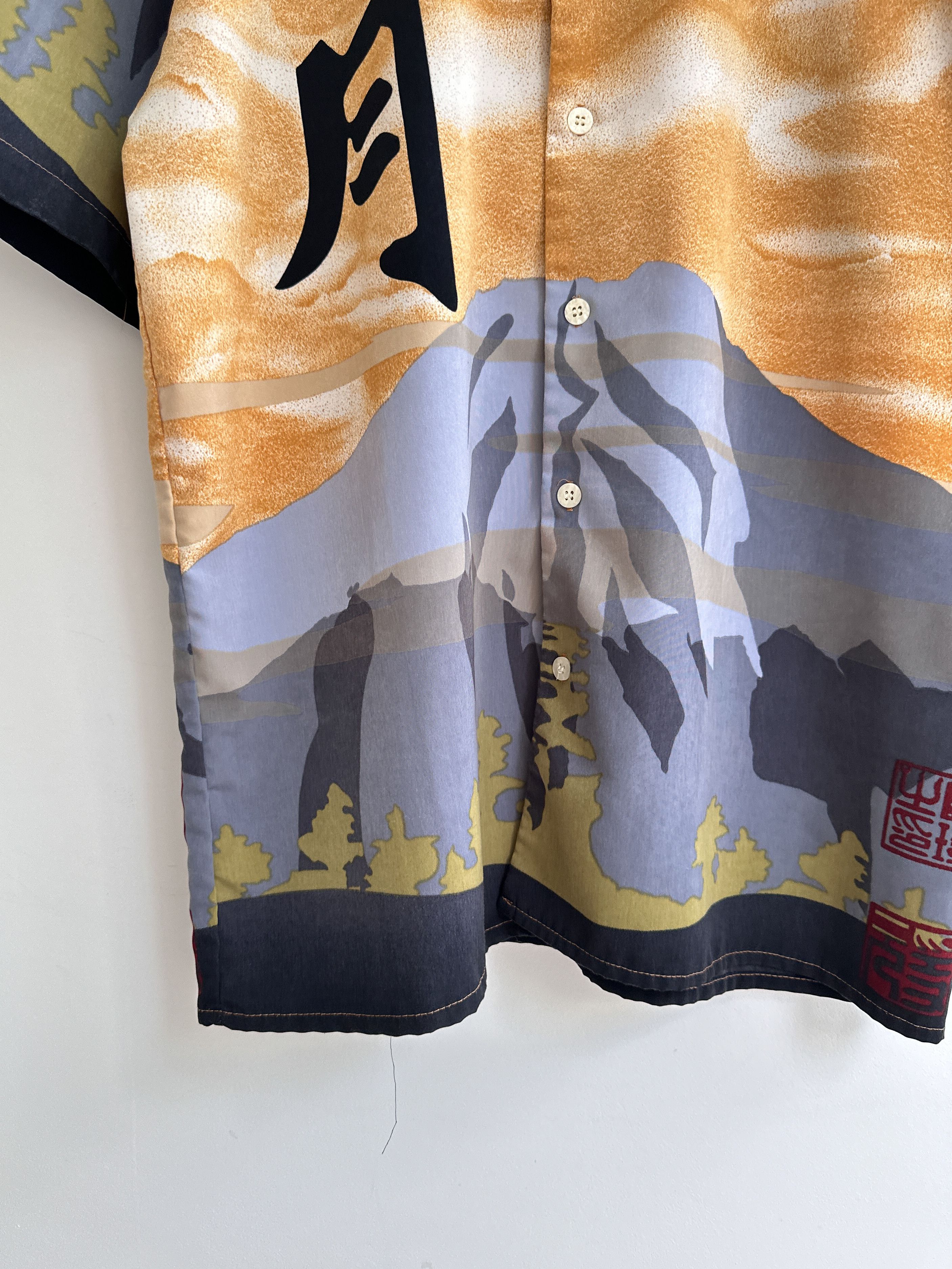 Japanese Brand Vintage Japanese Shortsleeve Shirt Size US L / EU 52-54 / 3 - 5 Thumbnail