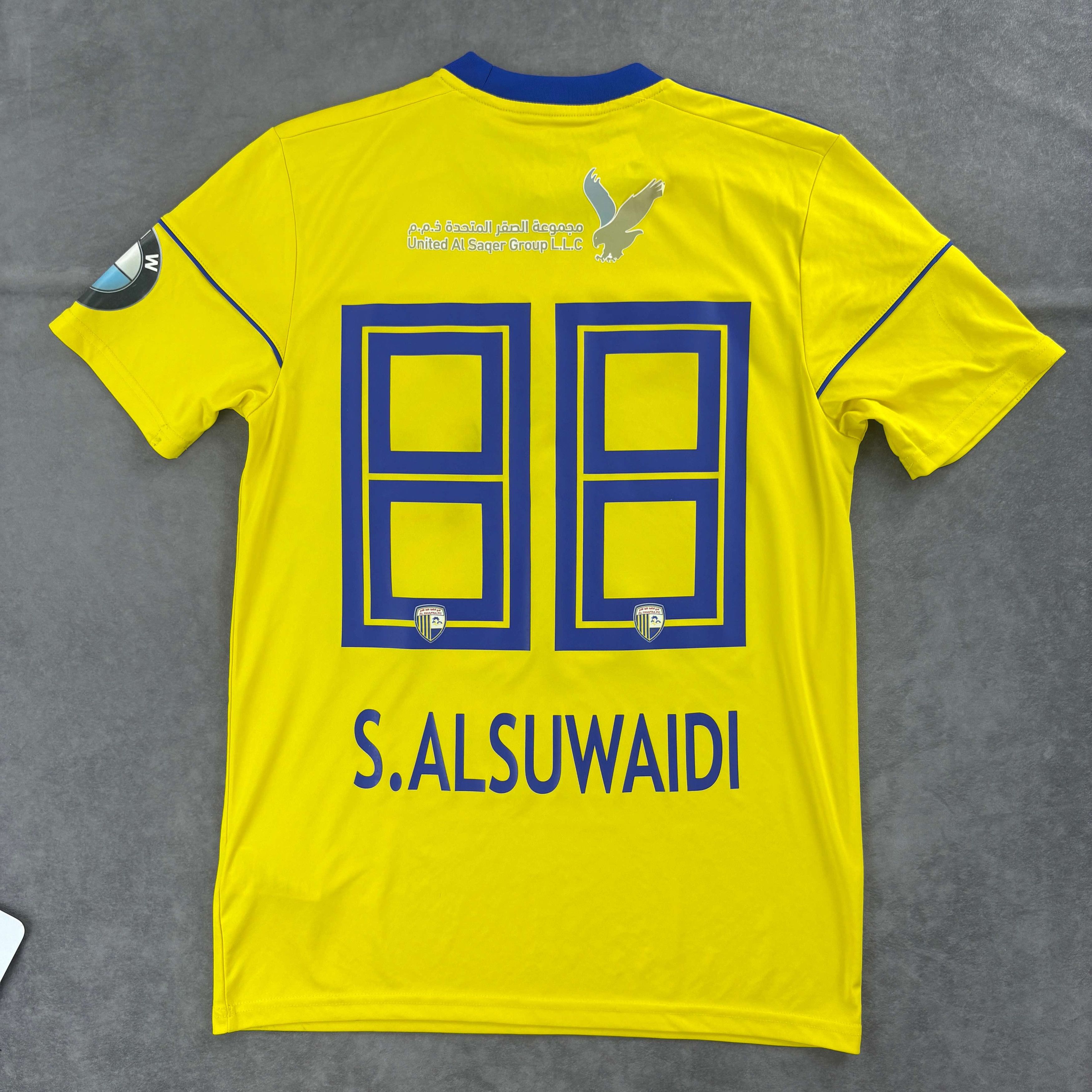 Adidas Al Dhafra 2018 Adidas Sultan Al Suwaidi football jersey sz S Size US S / EU 44-46 / 1 - 1 Thumbnail