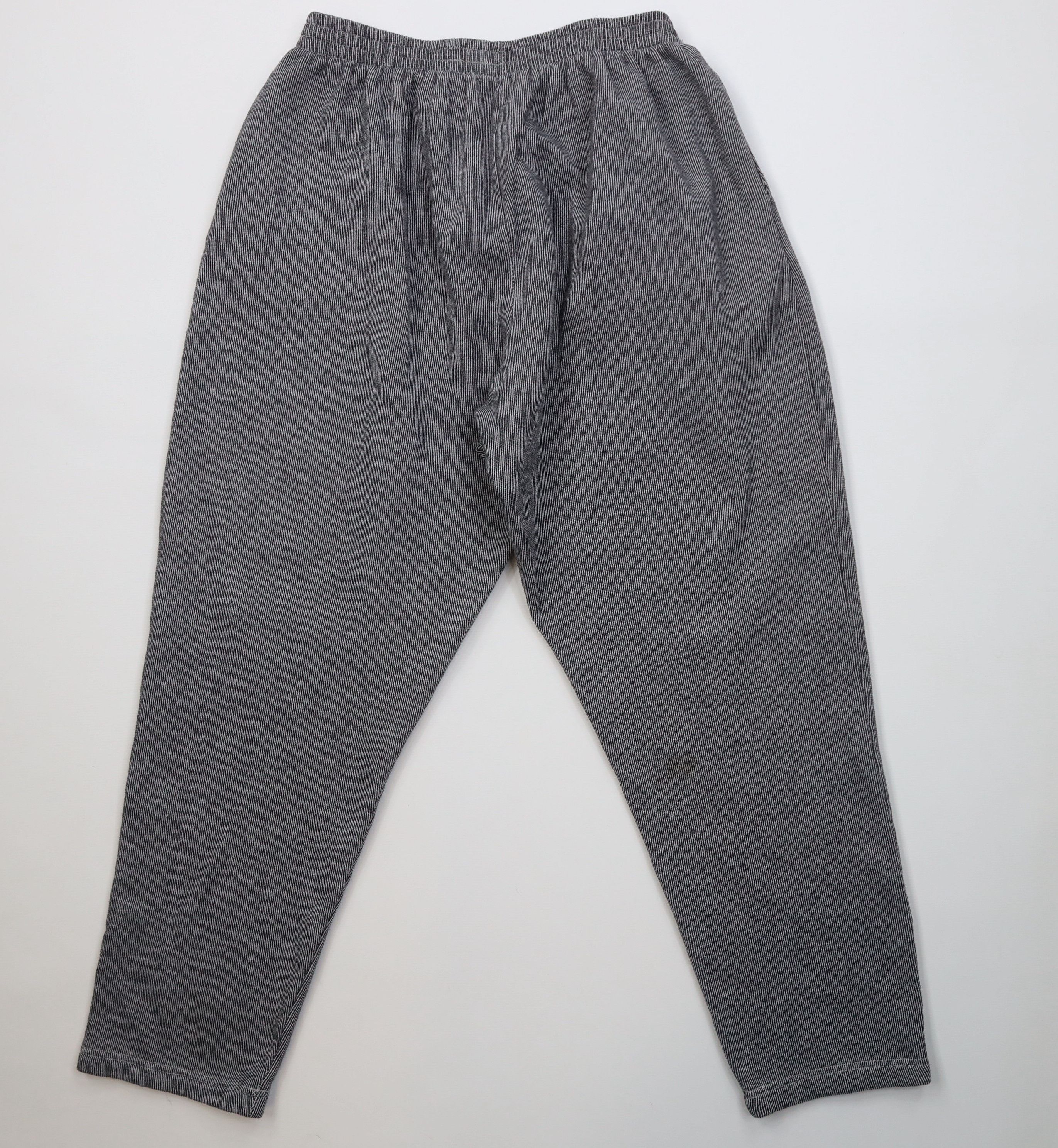 Vintage Vintage 90s Streetwear Striped Triblend Sweatpants Pants Size 27" / US 4 / IT 40 - 10 Thumbnail