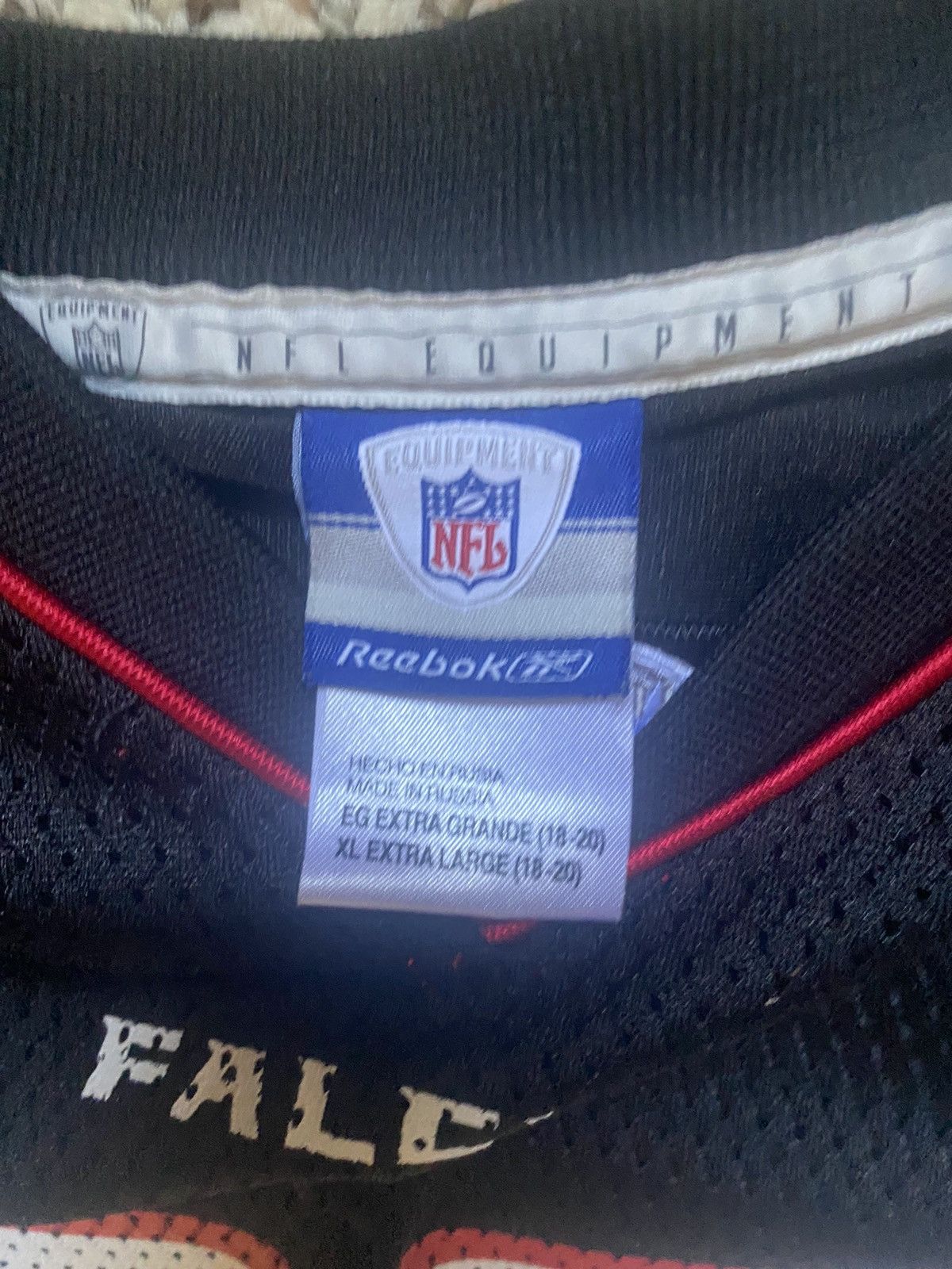 Reebok × Vintage Falcons Jersey Horn Size US XL / EU 56 / 4 - 4 Thumbnail