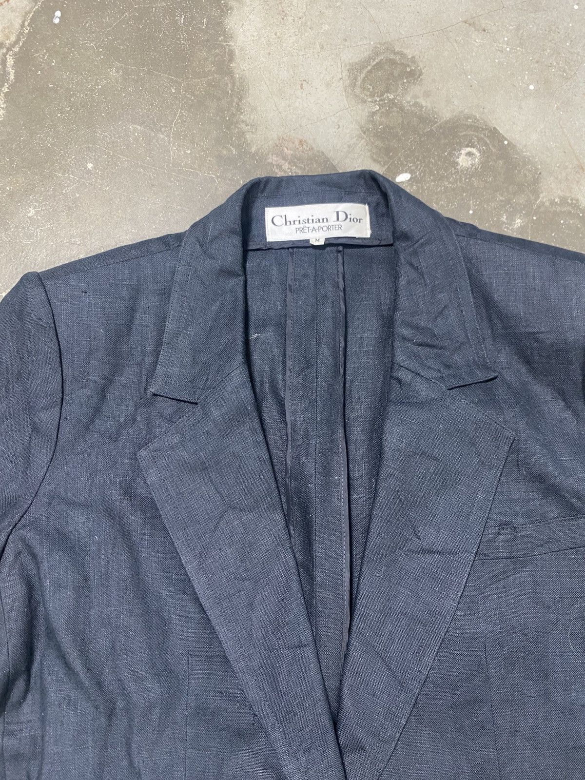 Christian Dior Monsieur Rare Vintage Christian Dior Blazer Size M / US 6-8 / IT 42-44 - 9 Thumbnail